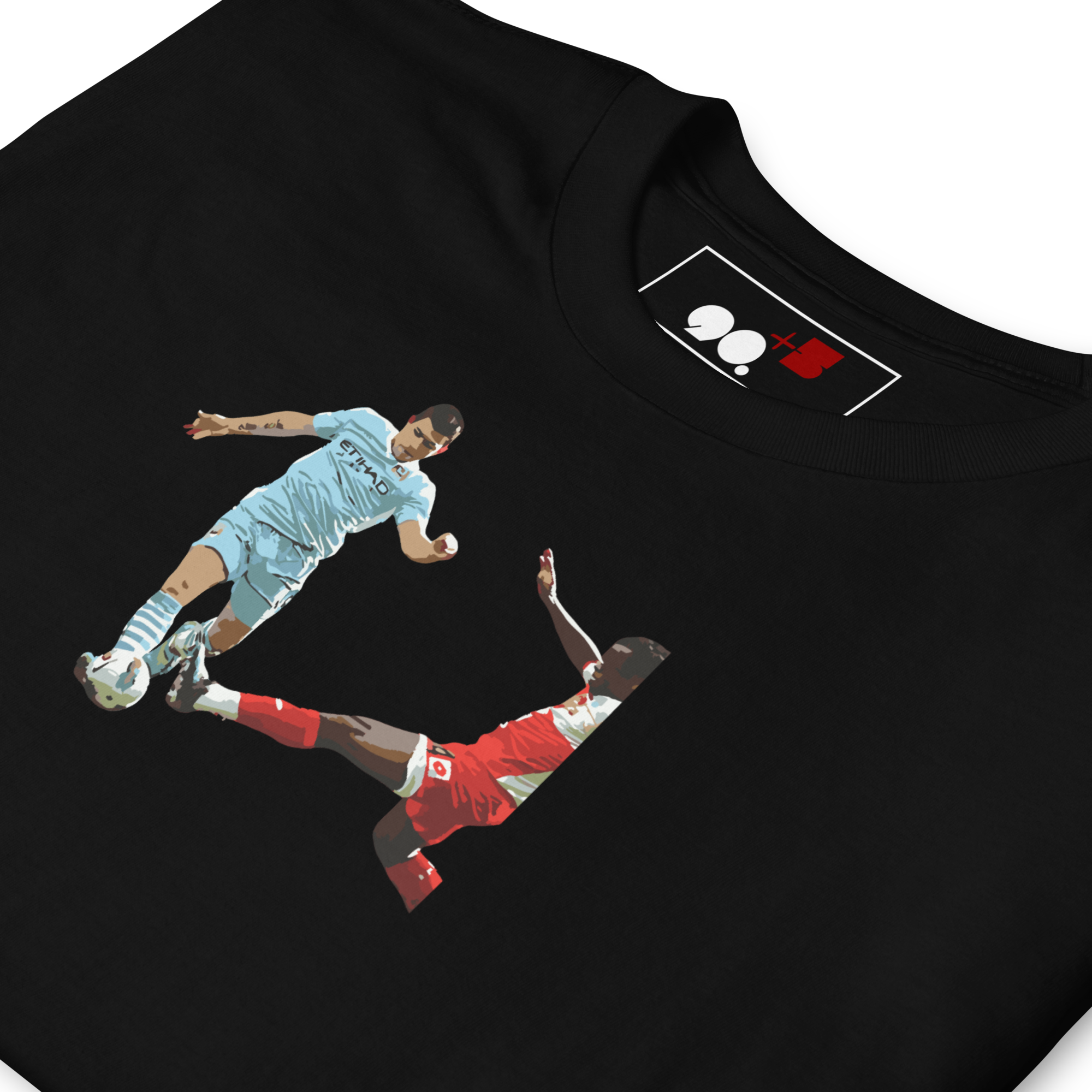 Manchester City - Agüerooooooooooooooooo | Printed Club Classic T-Shirt