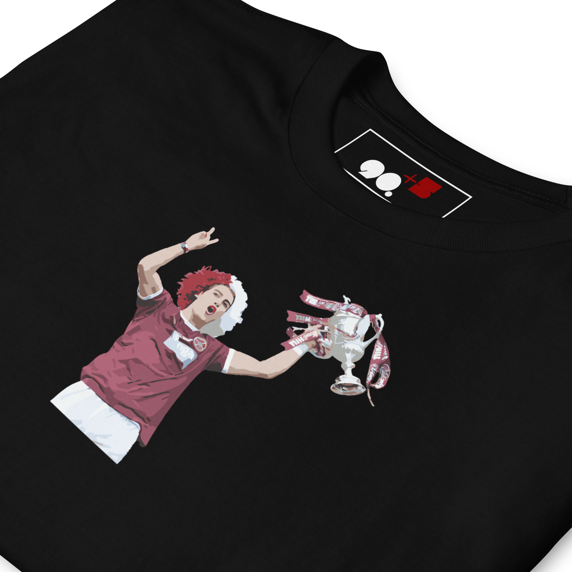 Heart Of Midlothian - 5-1 | Printed Club Classic T-Shirt