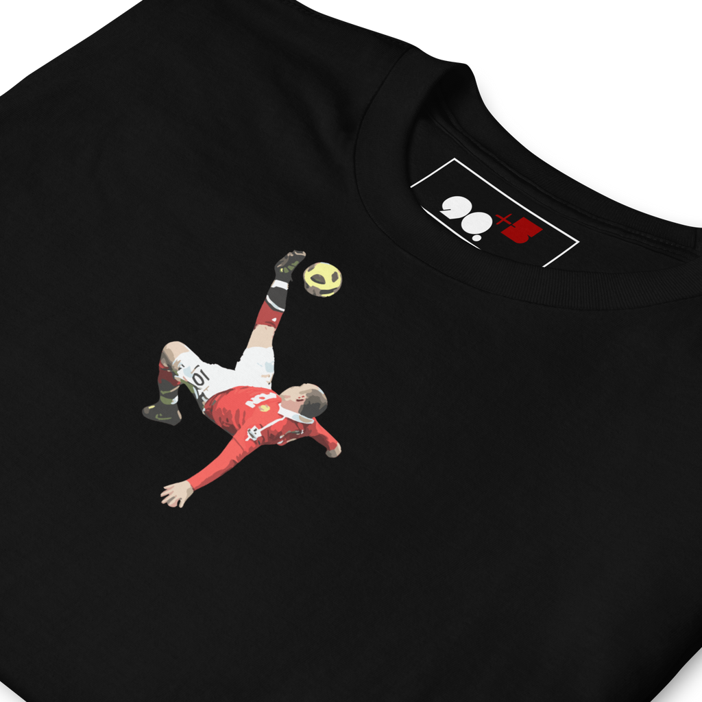 Manchester United - Rooney Overhead vs City | Printed Club Classic T-Shirt