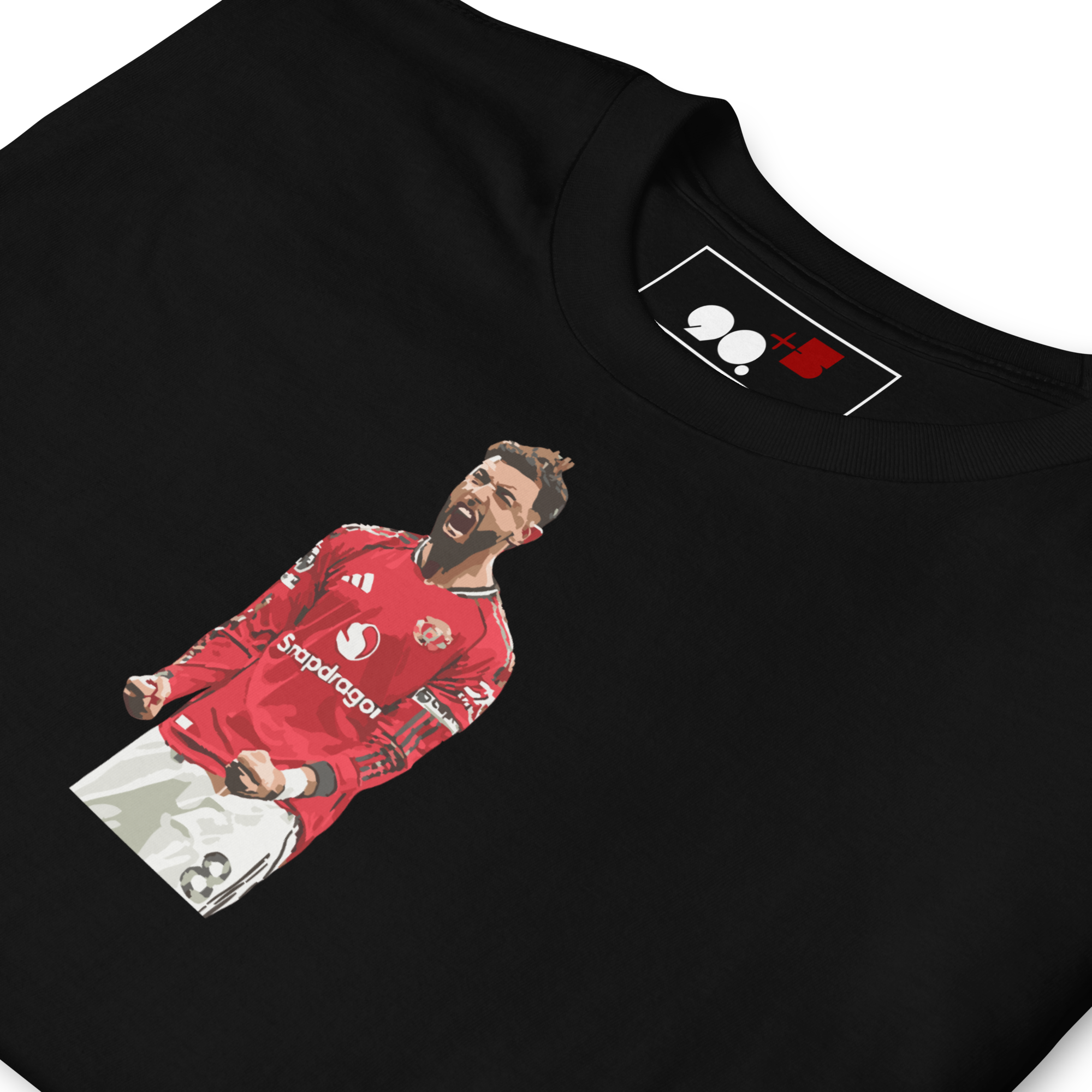 Manchester United - Fernandes | Printed Club Classic T-Shirt