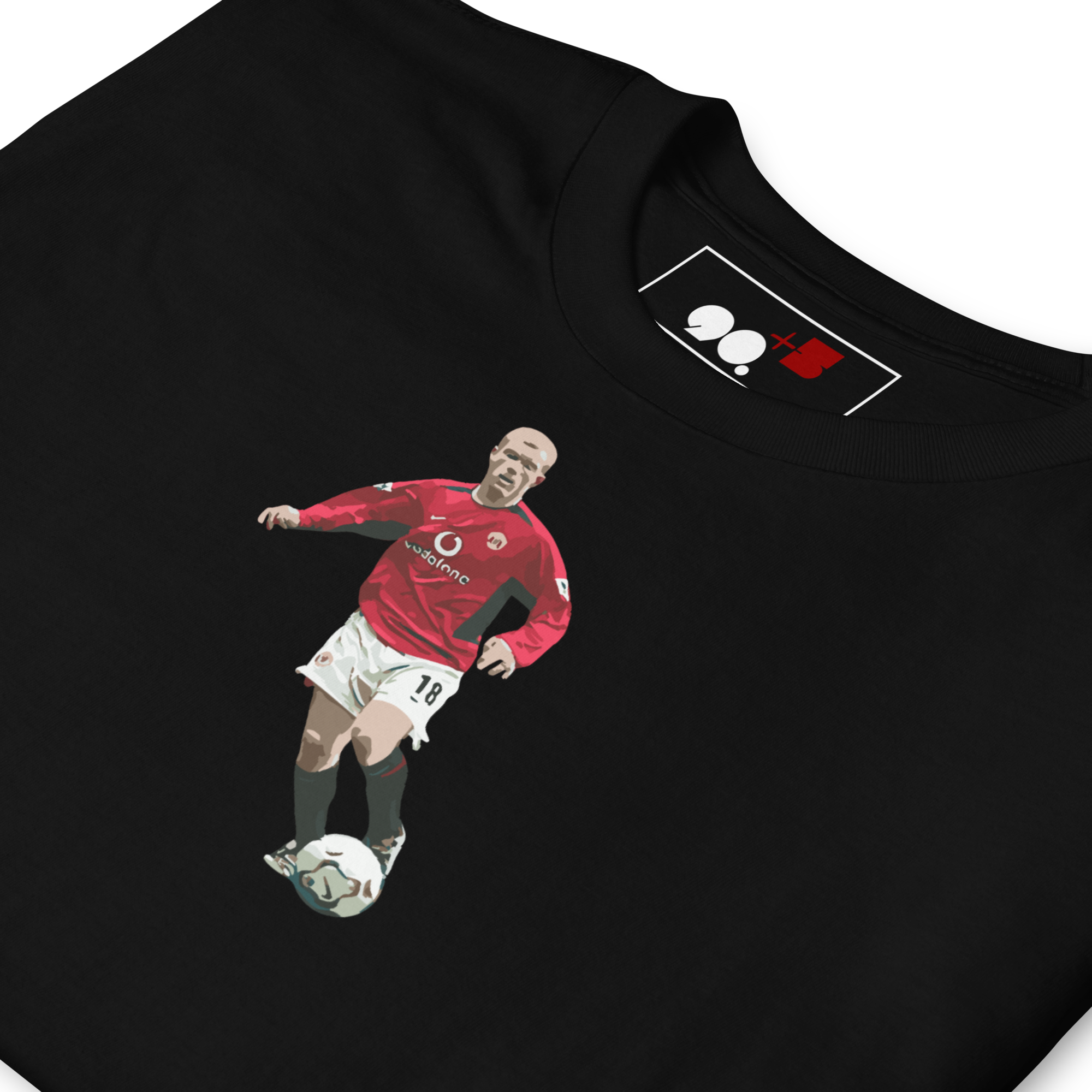 Manchester United - Scholes | Printed Club Classic T-Shirt