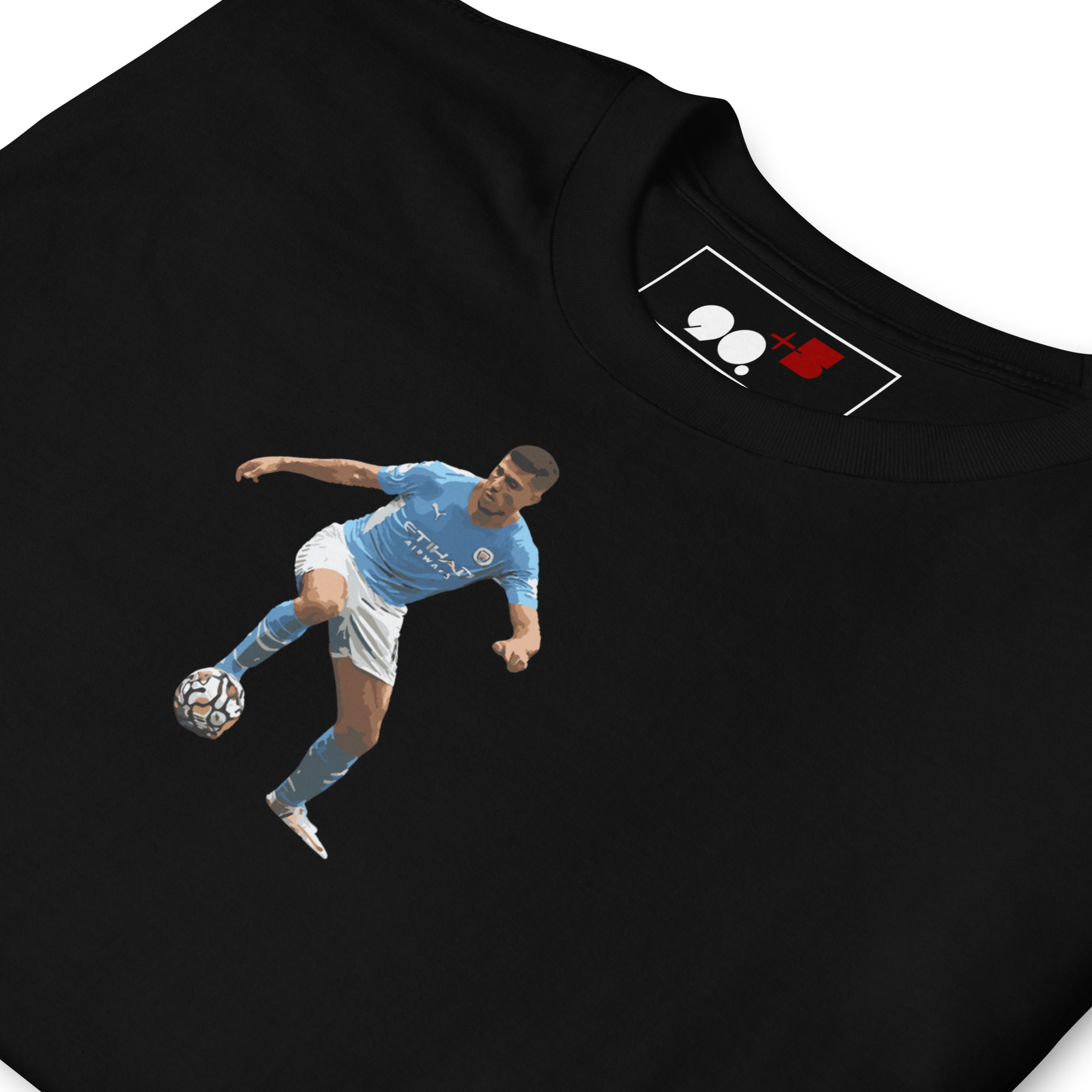 Manchester City - Rodri | Printed Club Classic T-Shirt