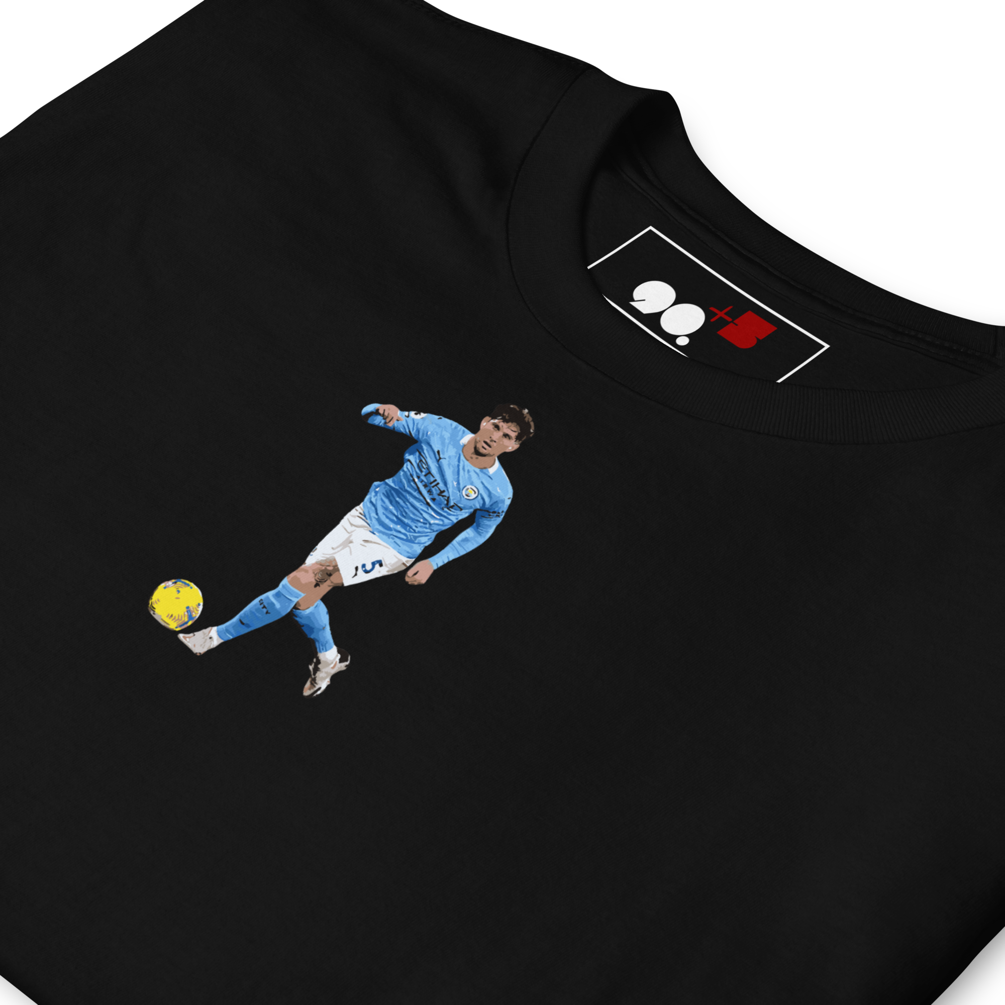 Manchester City - Stones | Printed Club Classic T-Shirt