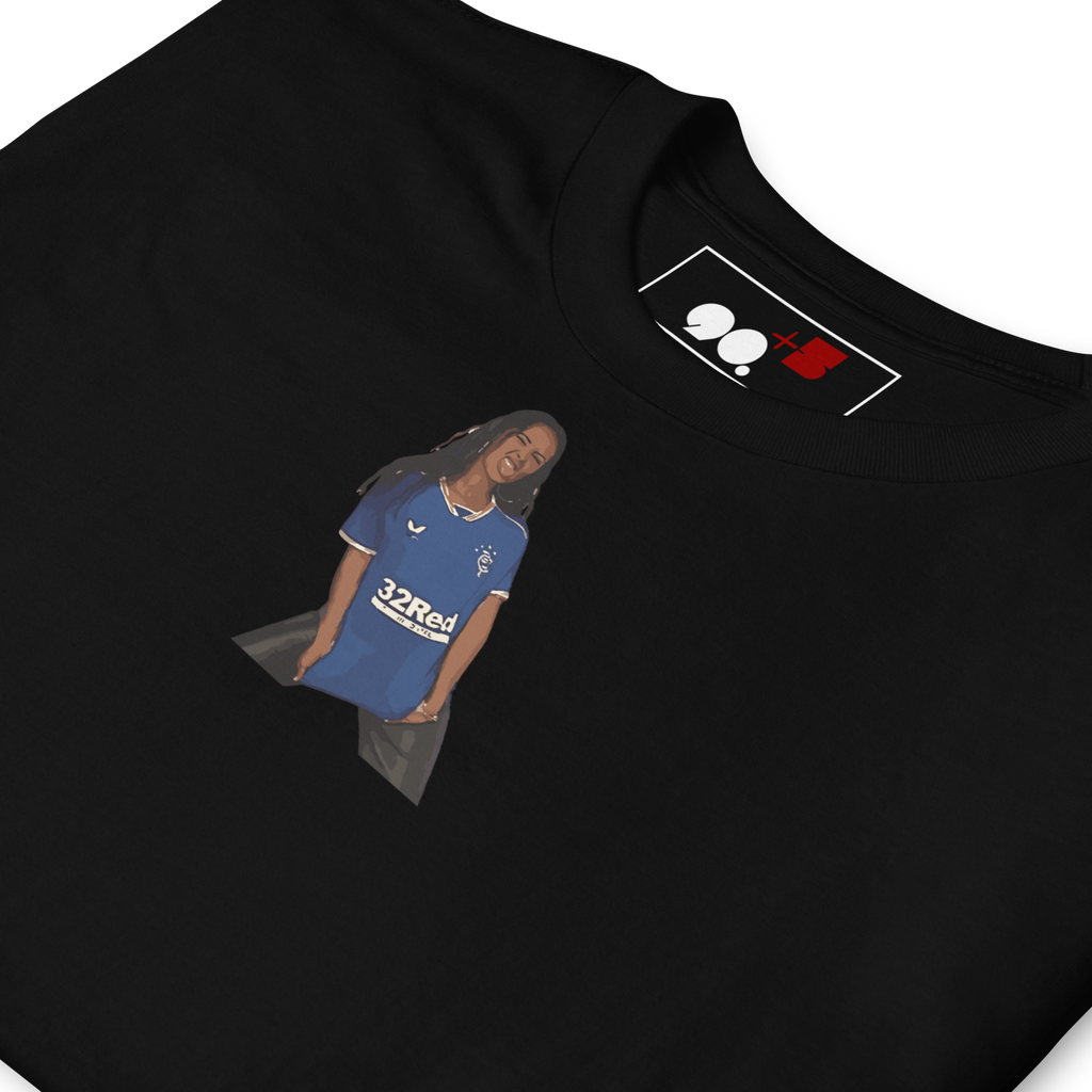 Rangers FC - Maya Jama | Printed Club Classic T-Shirt