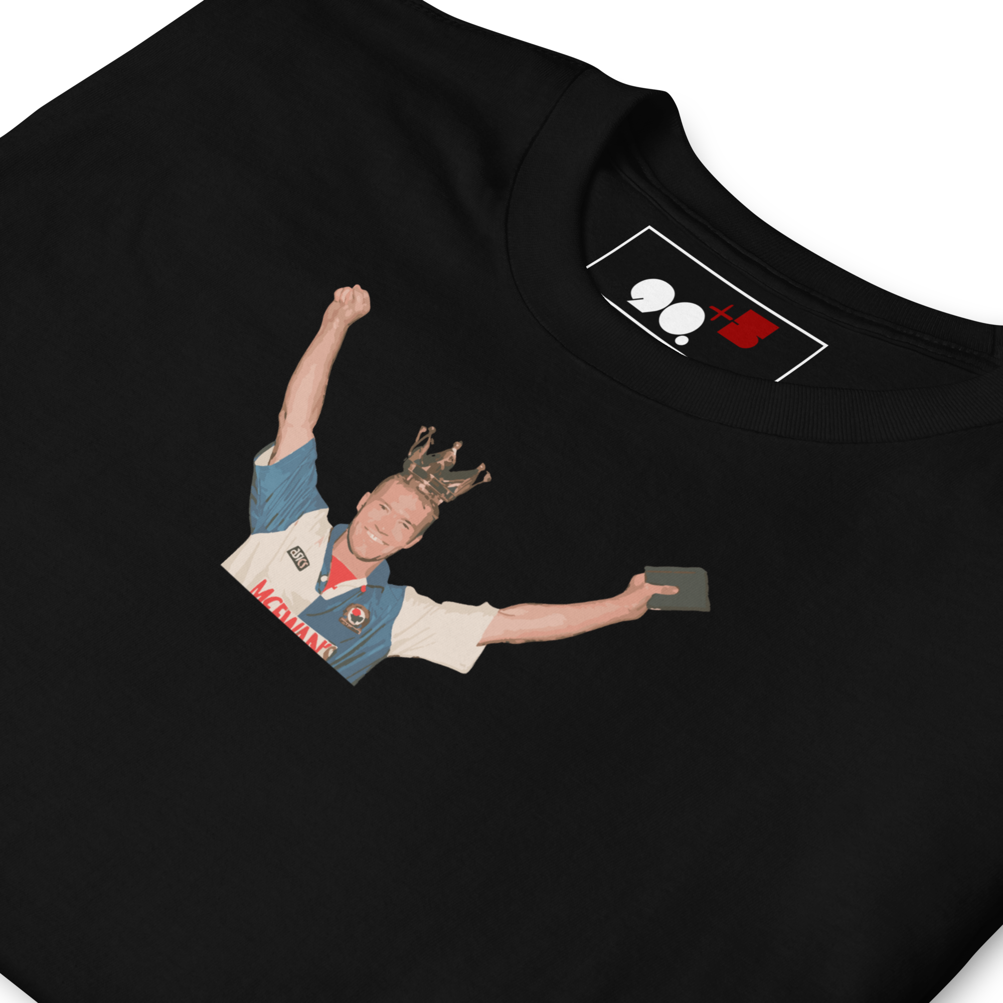 Blackburn Rovers - Shearer Premier League | Printed Club Classic T-Shirt