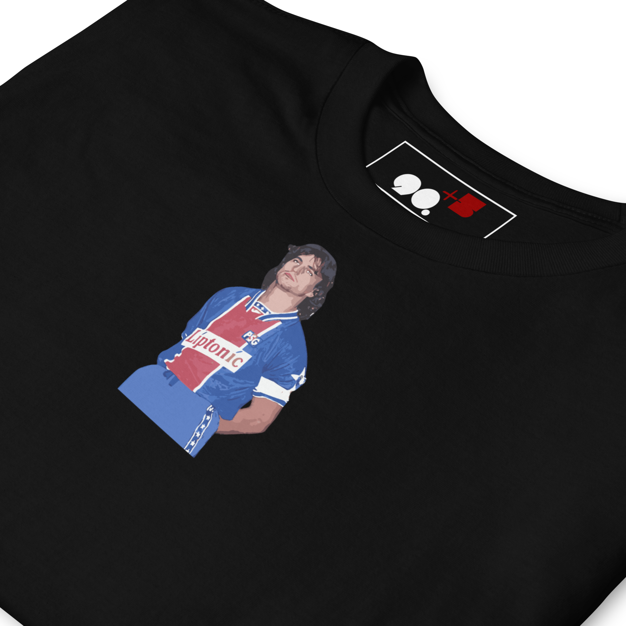 PSG - Ginola | Printed Club Classic T-Shirt
