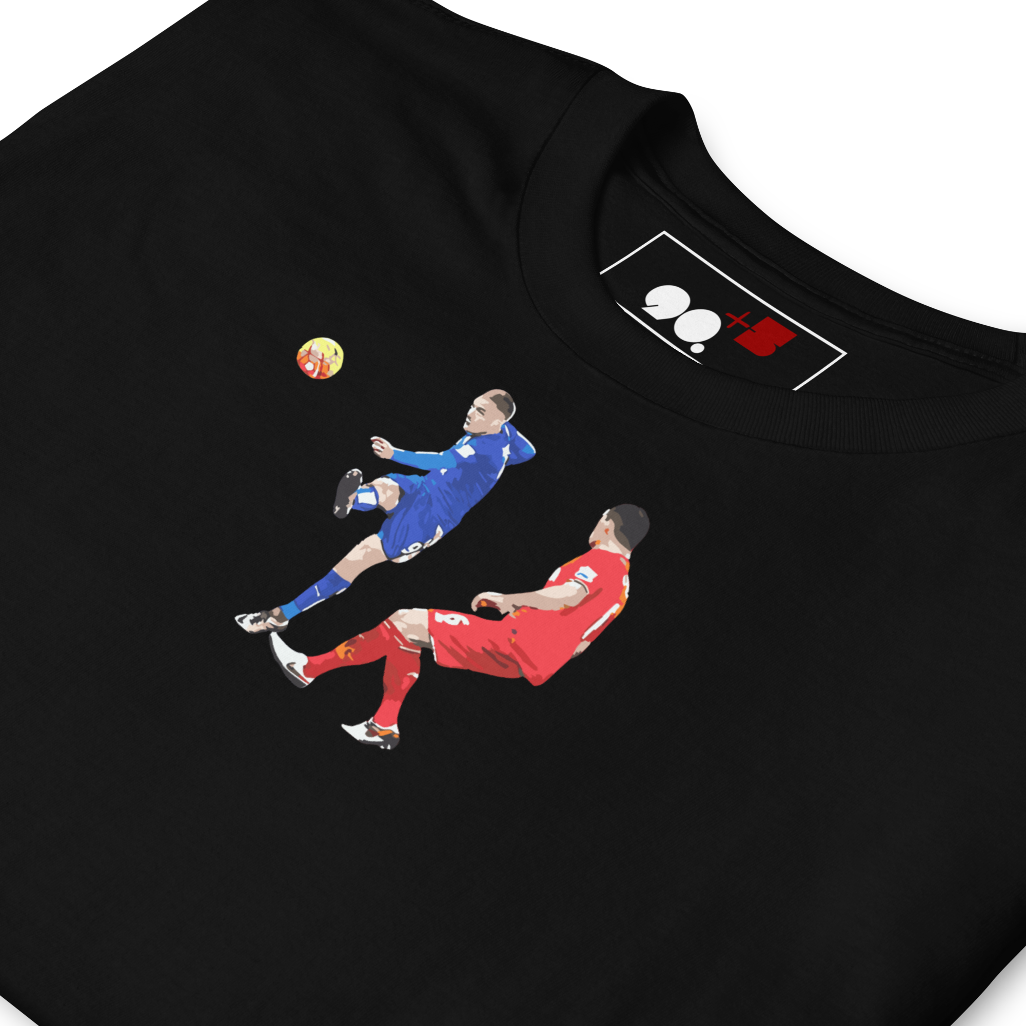Leicester City - Vardy vs Liverpool | Printed Club Classic T-Shirt