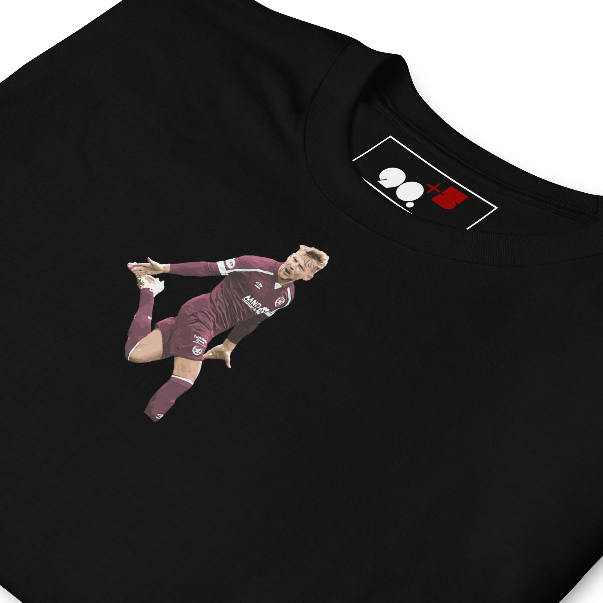 Heart of Midlothian - Kingsley | Printed Club Classic T-Shirt