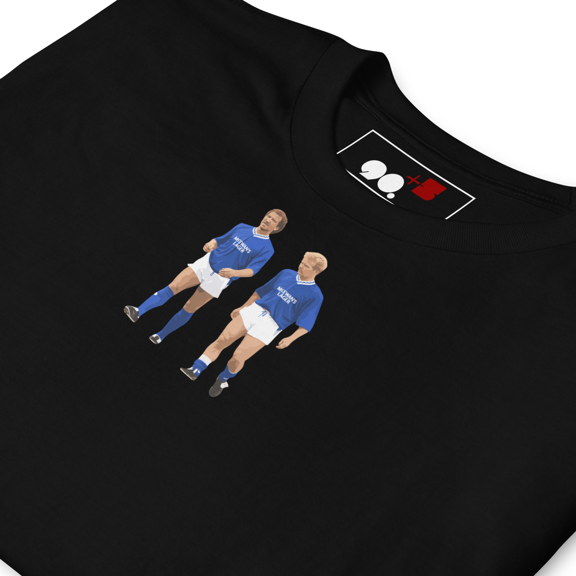 Rangers FC - Souness & Mo | Printed Club Classic T-Shirt