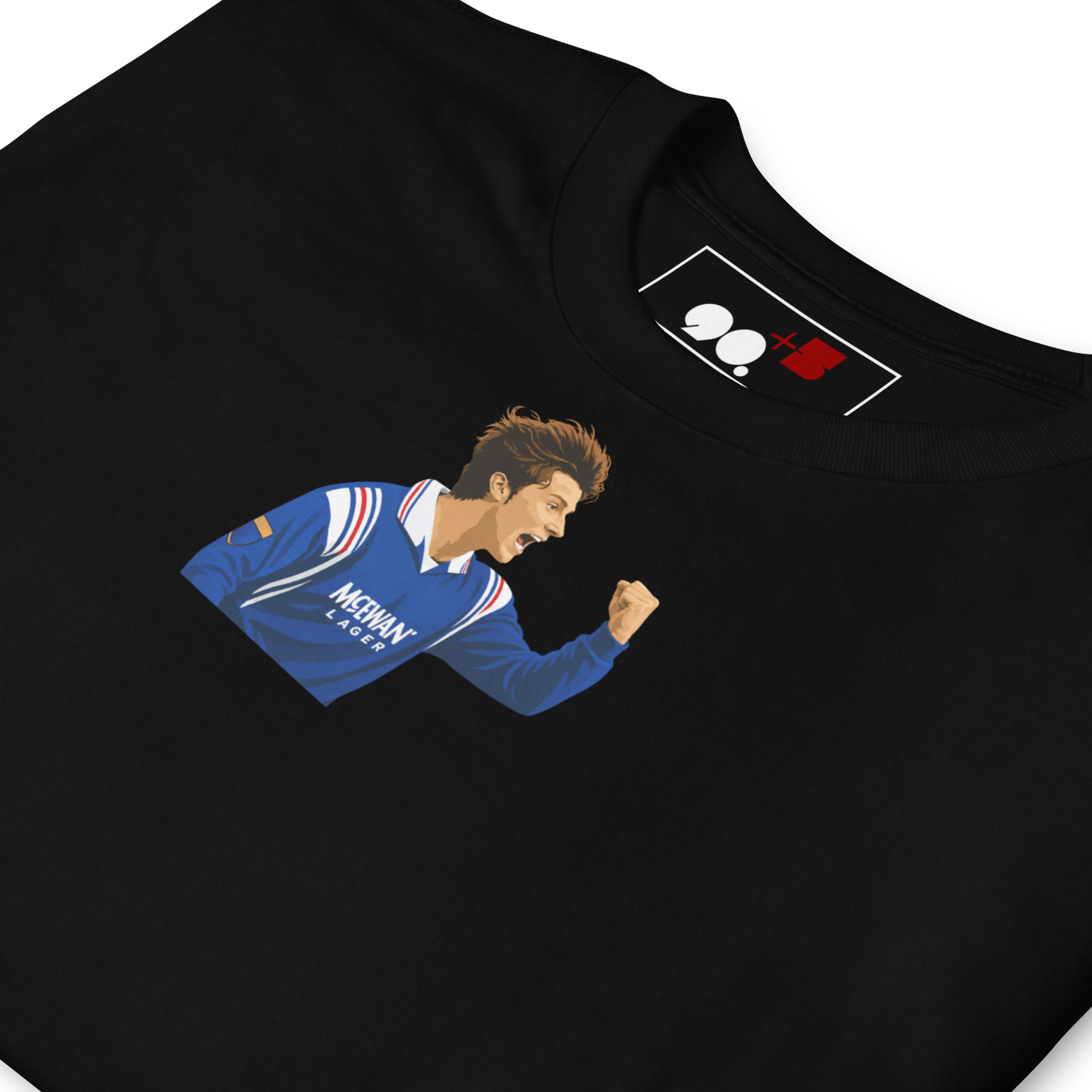 Rangers FC - Laudrup | Printed Club Classic T-Shirt