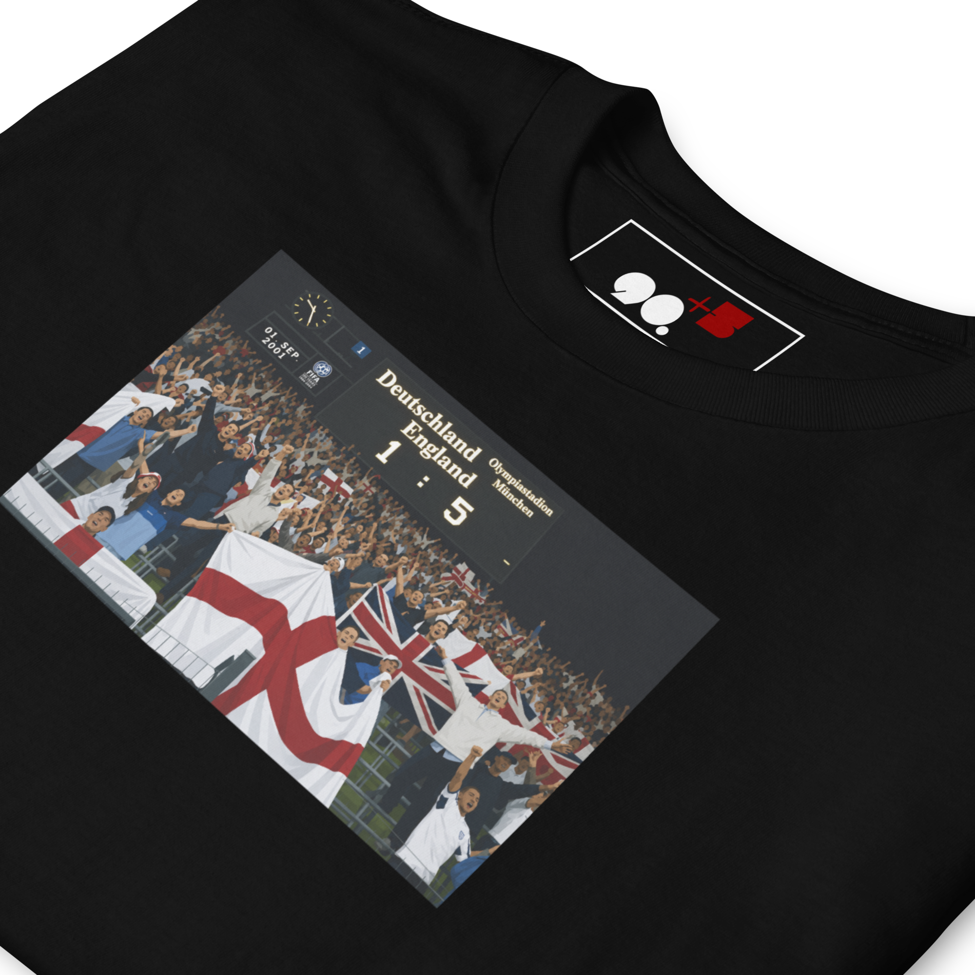 England - 5-1 vs Germany | Printed Club Classic T-Shirt