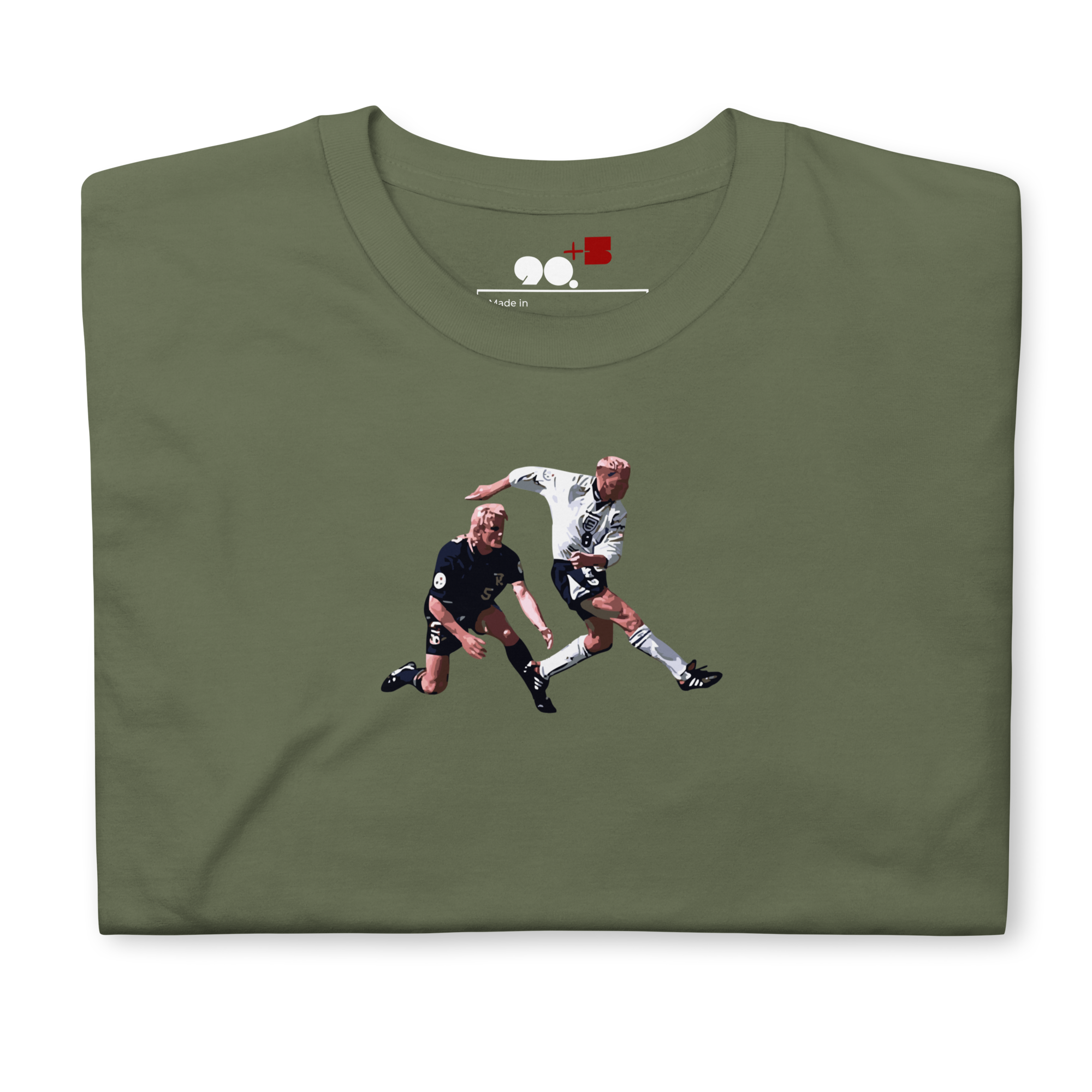 England - Gazza vs Scotland | Printed Club Classic T-Shirt