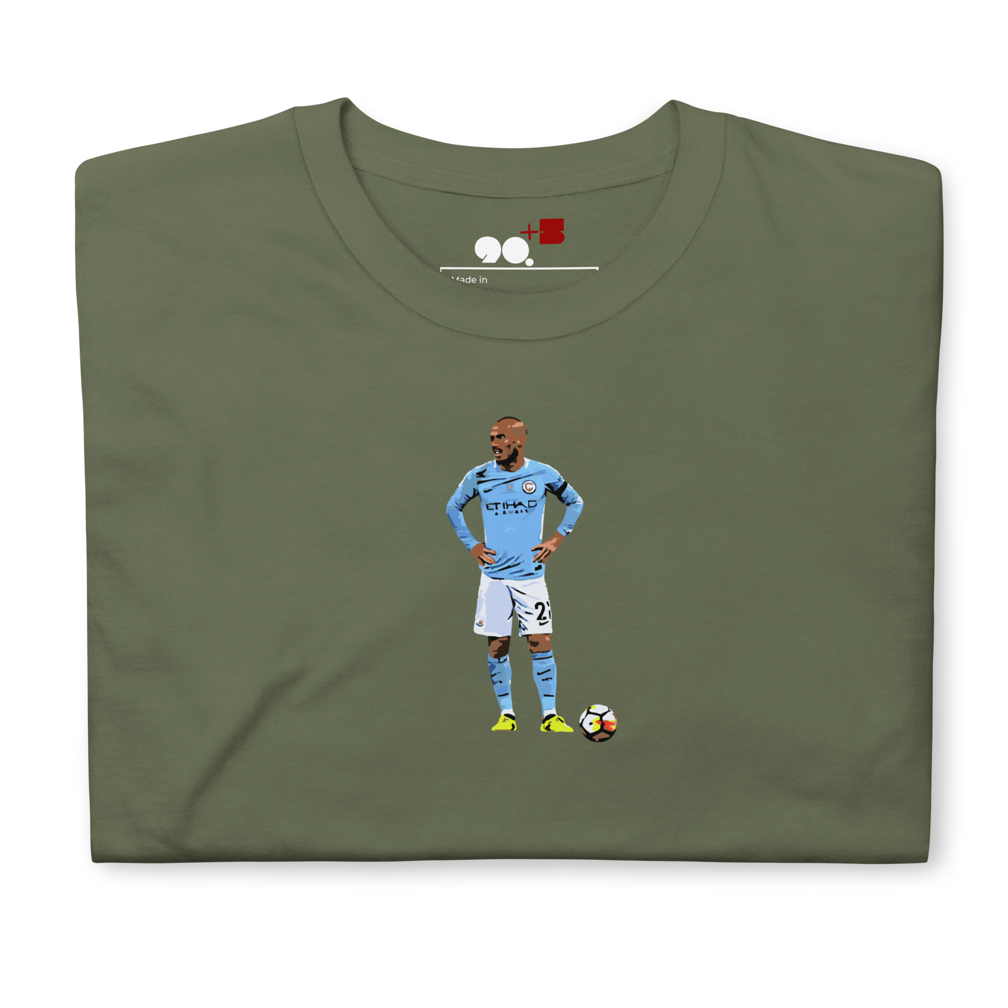 Manchester City - Silva | Printed Club Classic T-Shirt