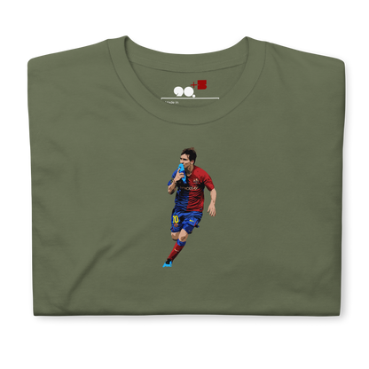 Barcelona - Leo vs Man Utd UCL Final 2009 | Printed Club Classic T-Shirt
