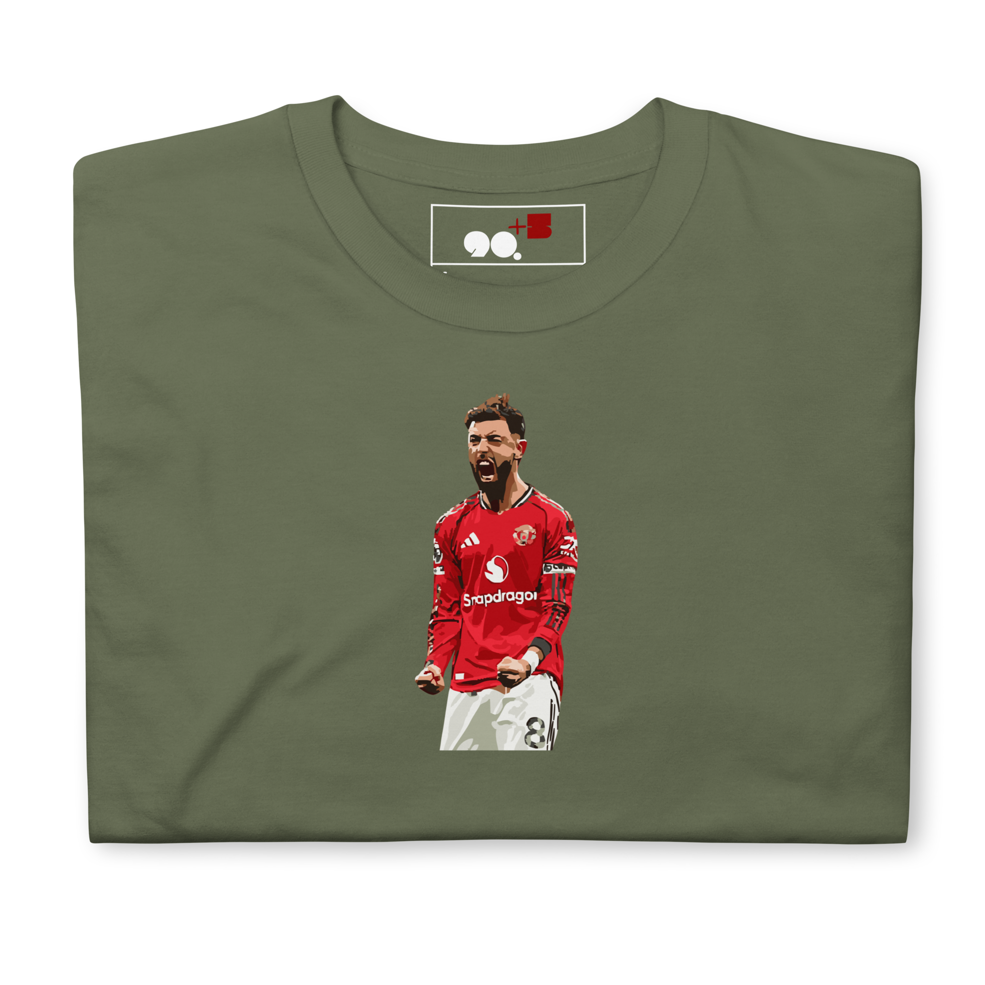 Manchester United - Fernandes | Printed Club Classic T-Shirt