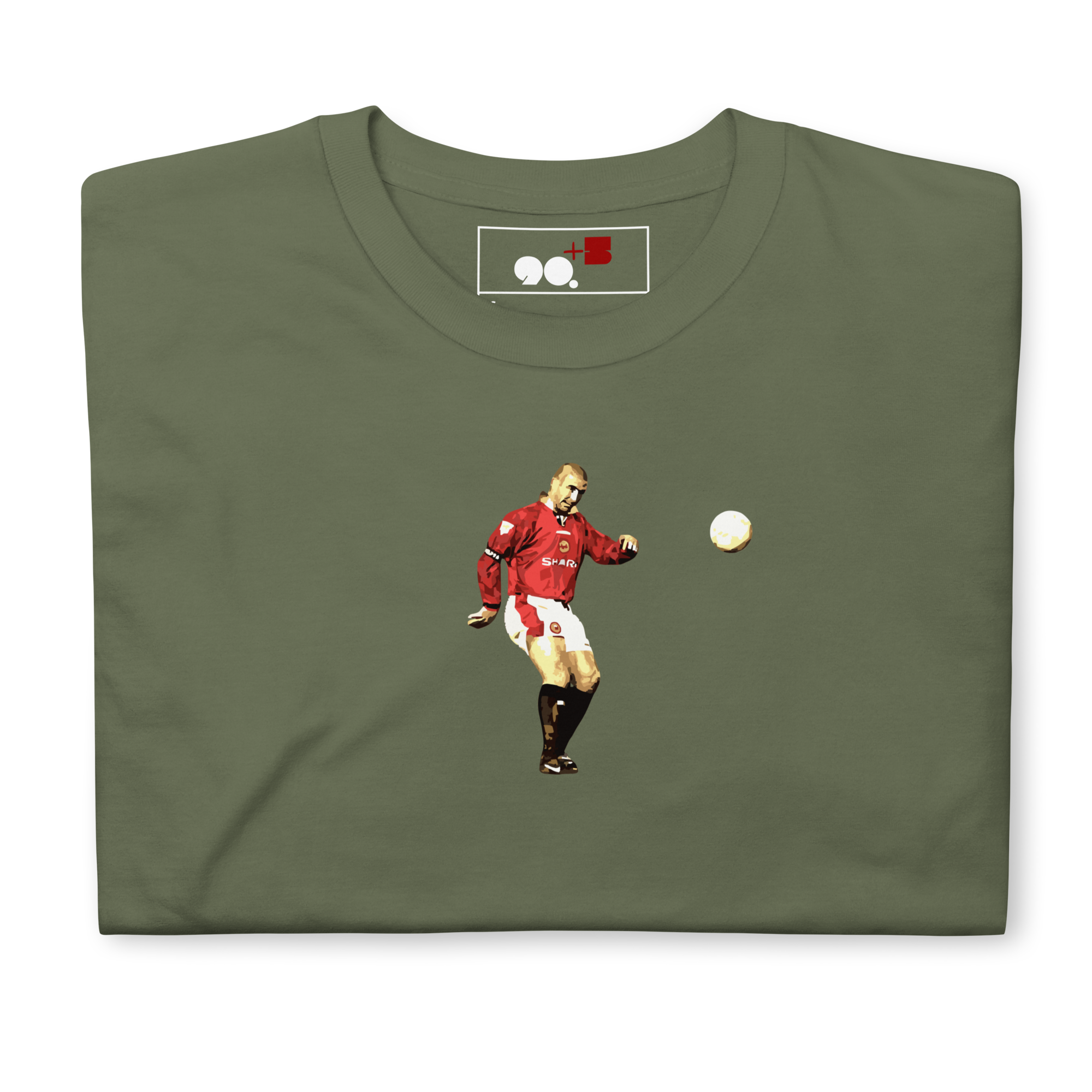 Manchester United - Cantona Chip vs Sunderland | Printed Club Classic T-Shirt