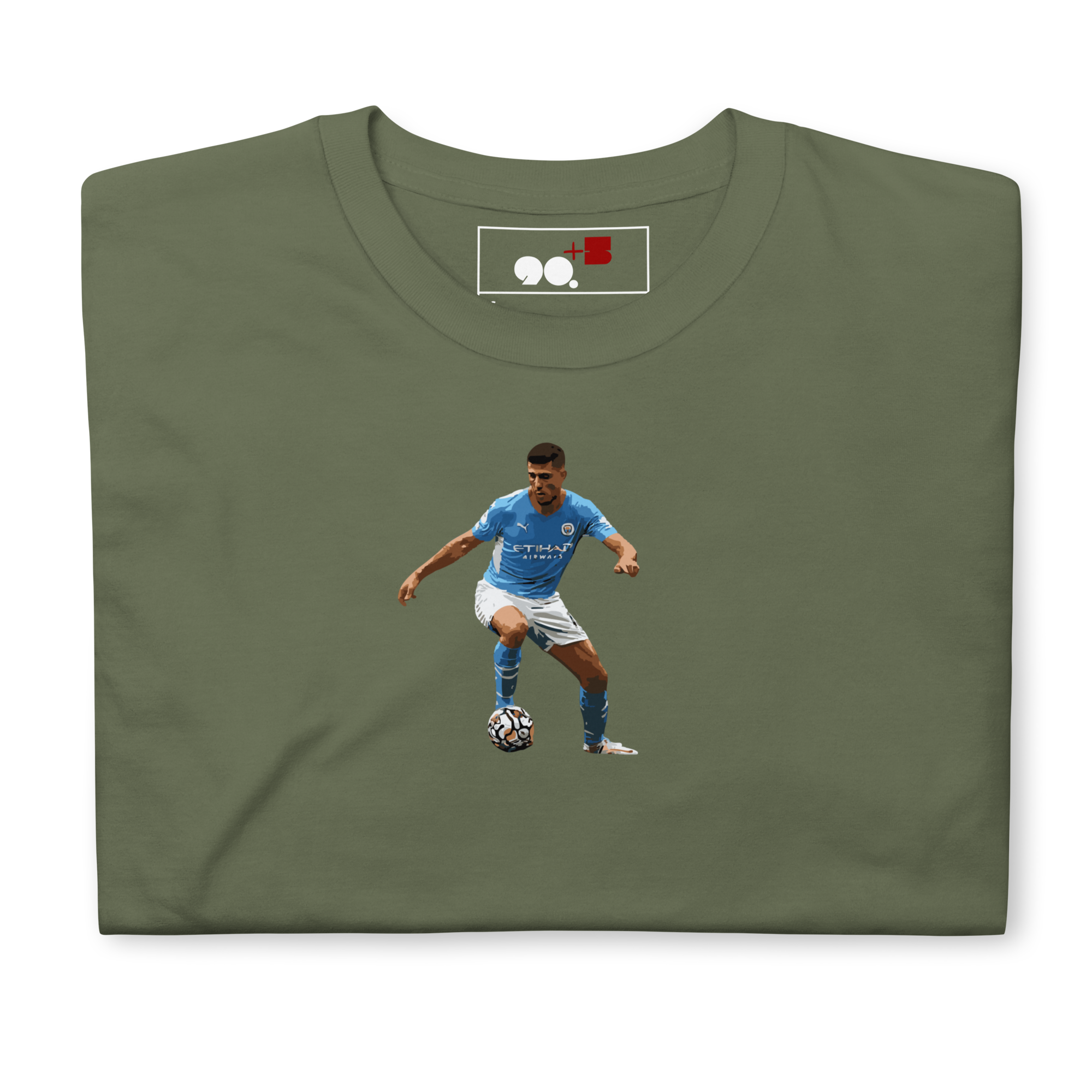 Manchester City - Rodri | Printed Club Classic T-Shirt