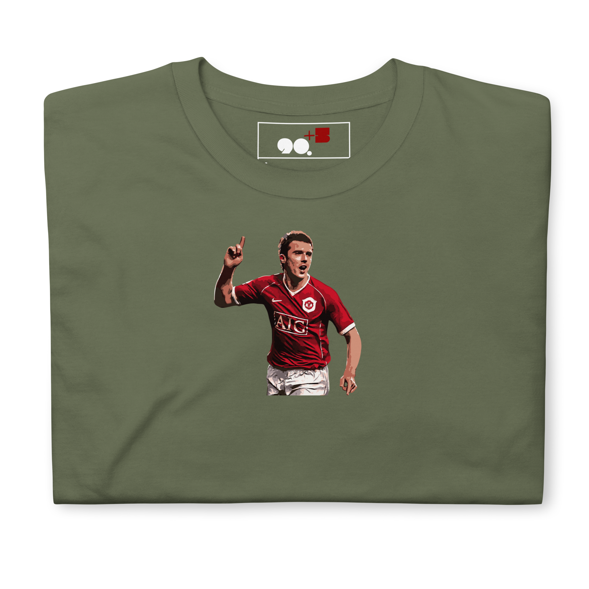 Manchester United - Carrick | Printed Club Classic T-Shirt