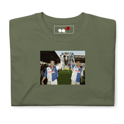 Blackburn Rovers - Shearer & Sutton | Printed Club Classic T-Shirt