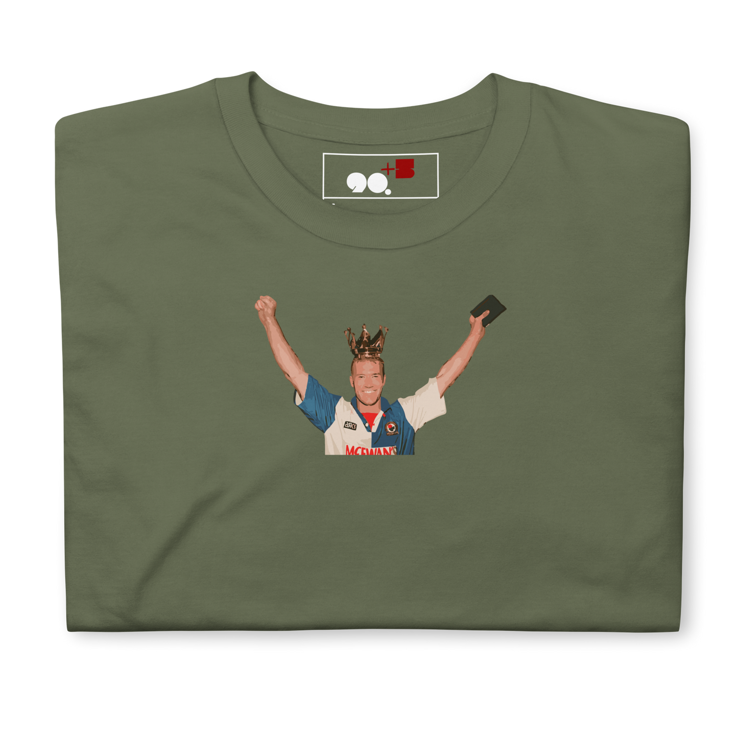 Blackburn Rovers - Shearer Premier League | Printed Club Classic T-Shirt