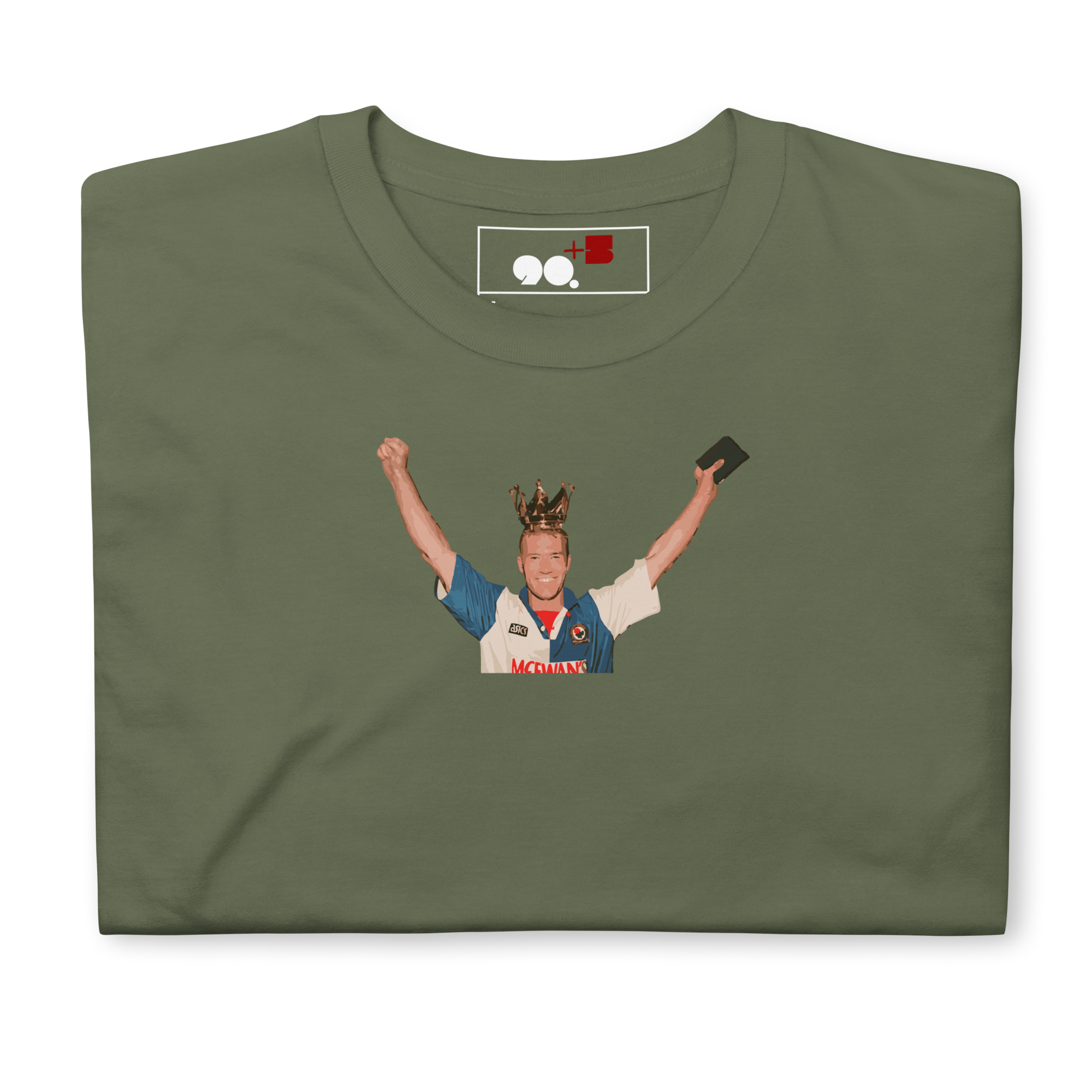 Blackburn Rovers - Shearer Premier League | Printed Club Classic T-Shirt