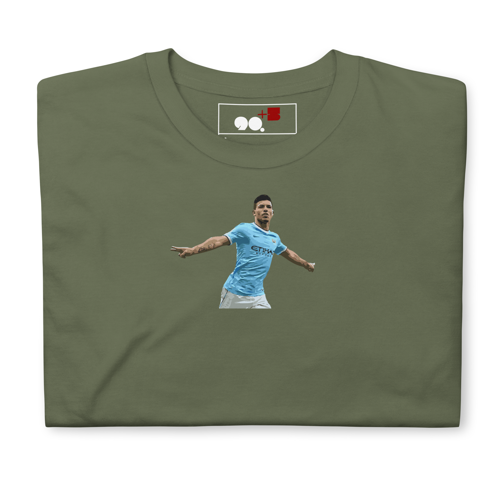 Manchester City - Agüero | Printed Club Classic T-Shirt