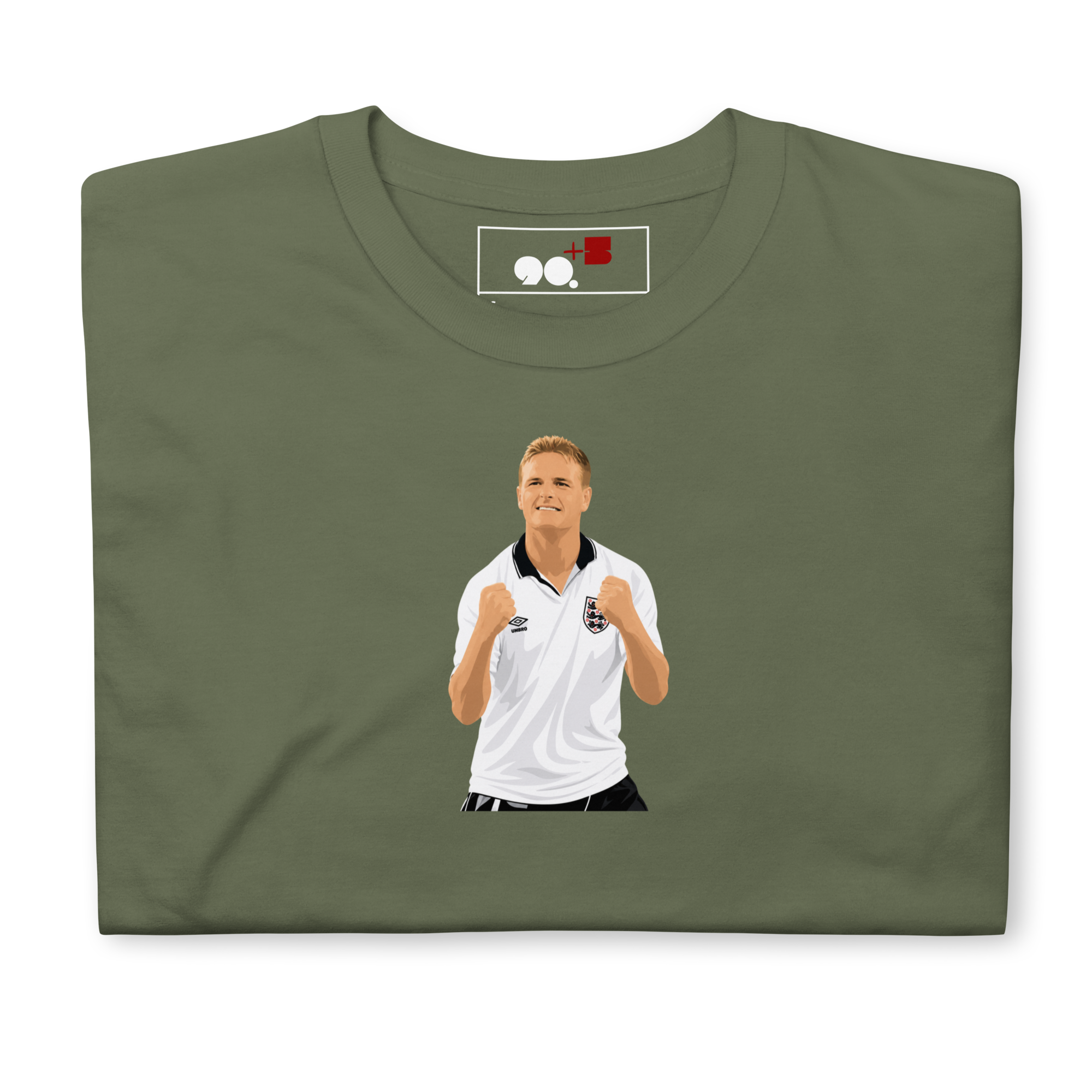 England - Gazza | Printed Club Classic T-Shirt