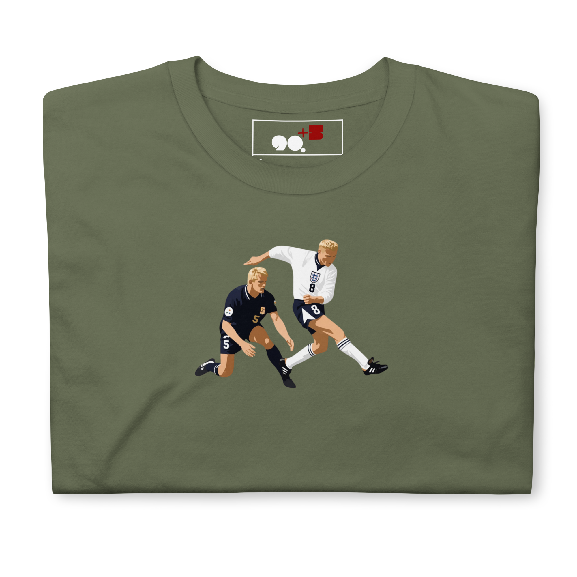 England - Gazza vs Scotland | Printed Club Classic T-Shirt