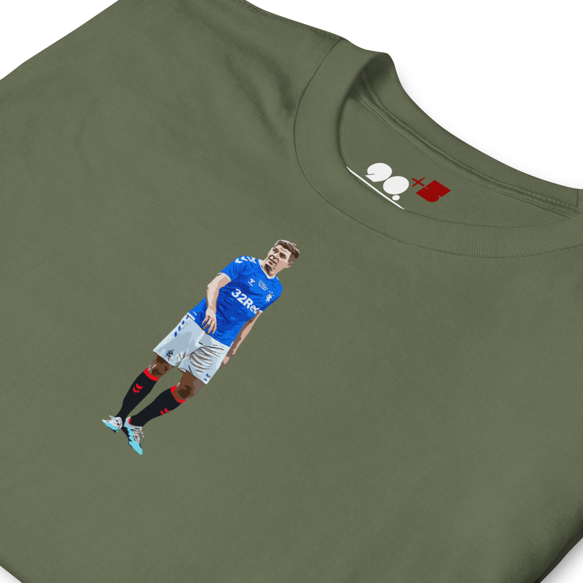 Rangers FC - Gerrard | Printed Club Classic T-Shirt