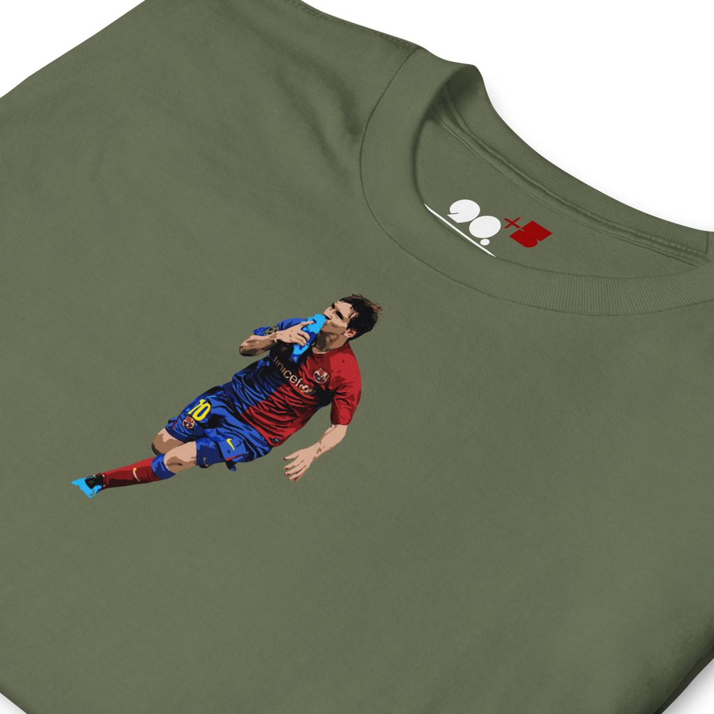 Barcelona - Leo vs Man Utd UCL Final 2009 | Printed Club Classic T-Shirt