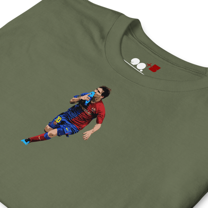 Barcelona - Leo vs Man Utd UCL Final 2009 | Printed Club Classic T-Shirt