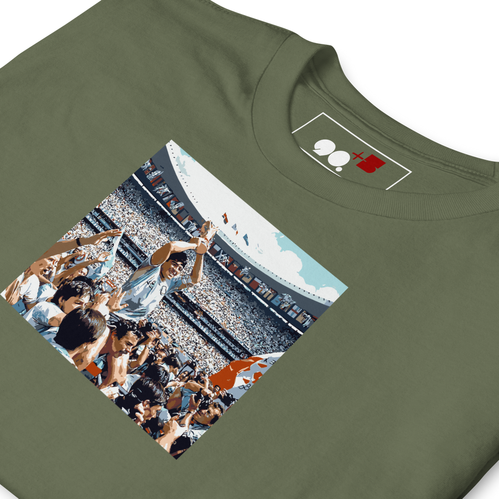 Argentina - Maradona World Cup | Printed Club Classic T-Shirt