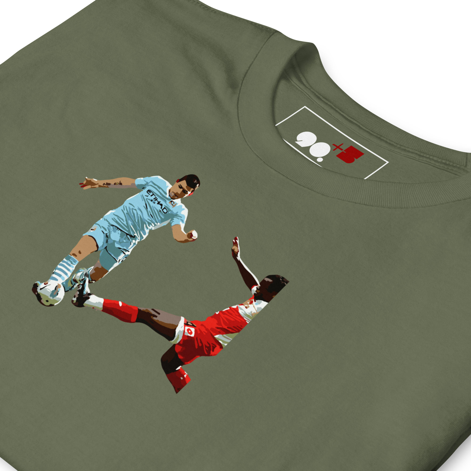 Manchester City - Agüerooooooooooooooooo | Printed Club Classic T-Shirt