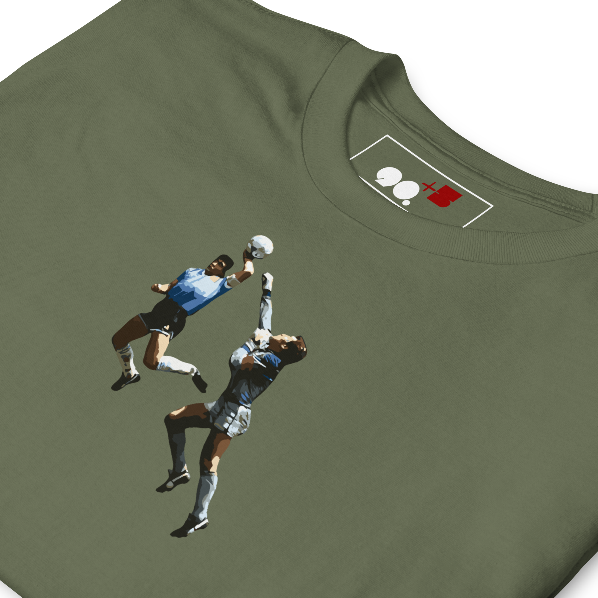 Argentina - Maradona Hand of God vs England | Printed Club Classic T-Shirt