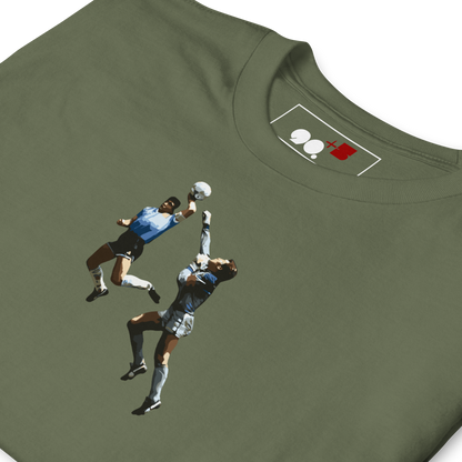 Argentina - Maradona Hand of God vs England | Printed Club Classic T-Shirt