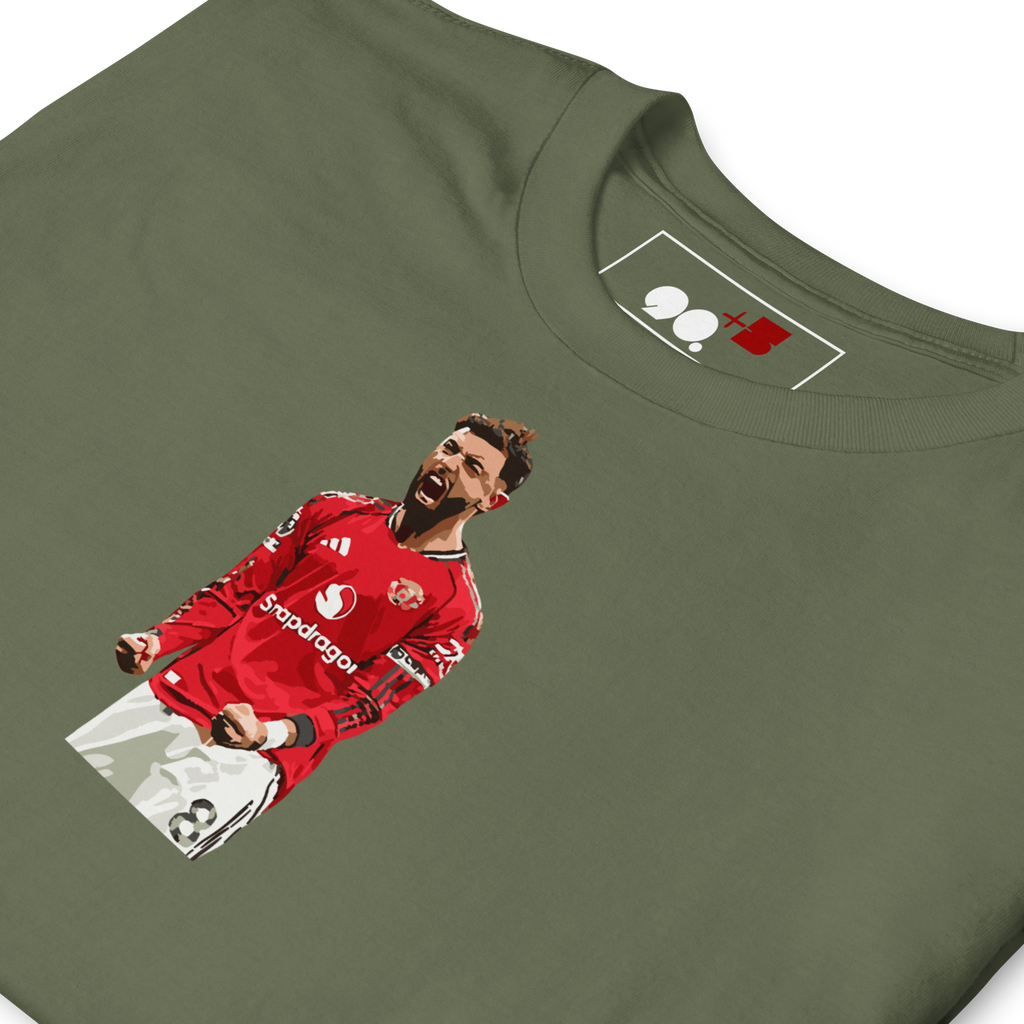 Manchester United - Fernandes | Printed Club Classic T-Shirt