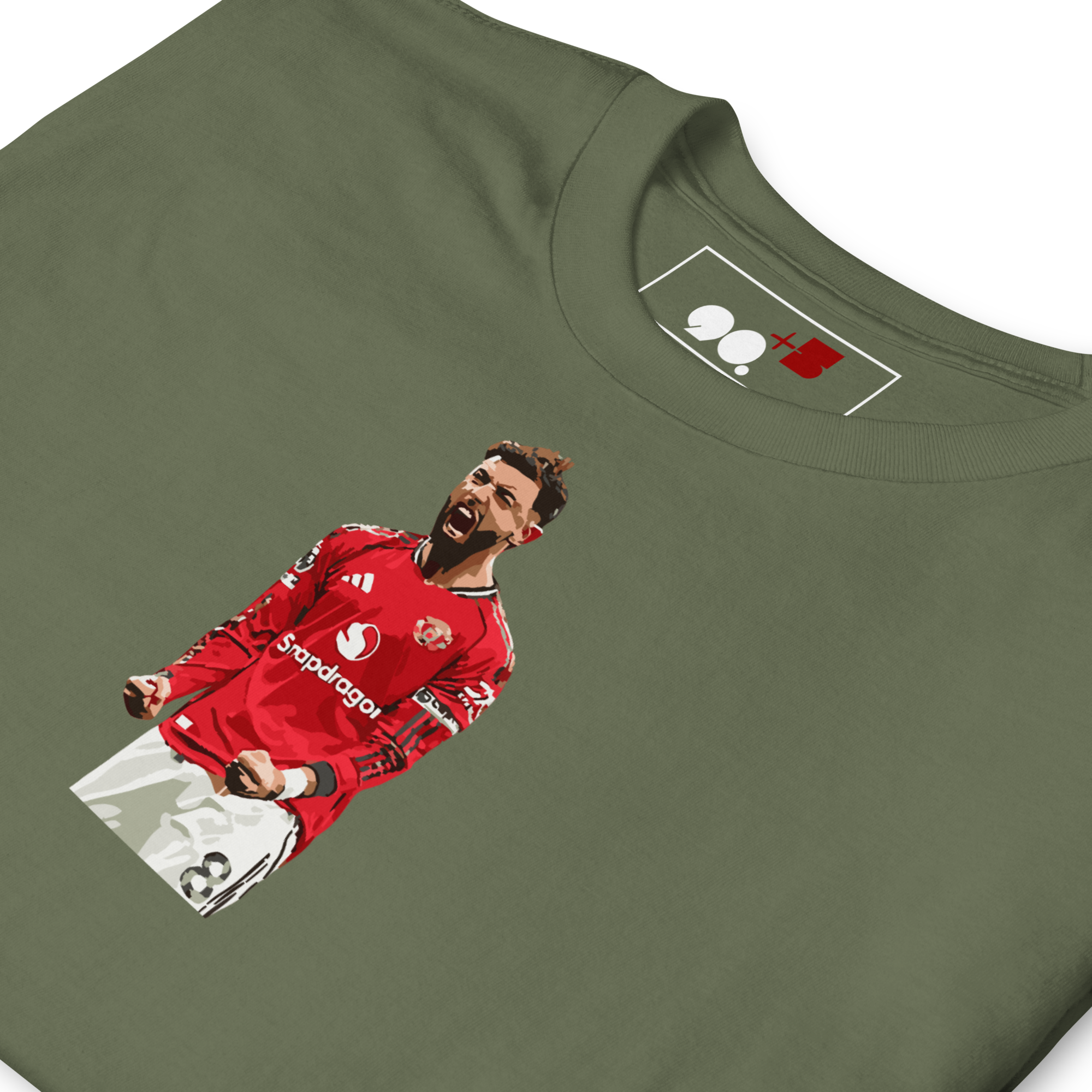 Manchester United - Fernandes | Printed Club Classic T-Shirt