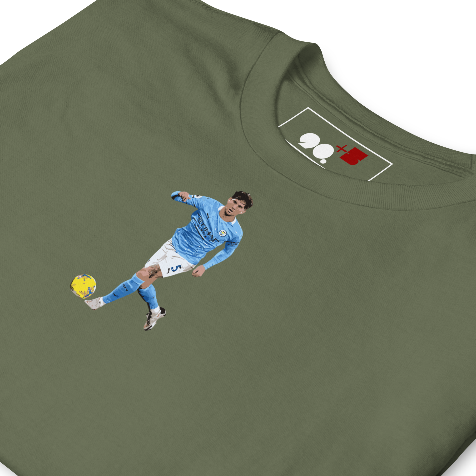 Manchester City - Stones | Printed Club Classic T-Shirt