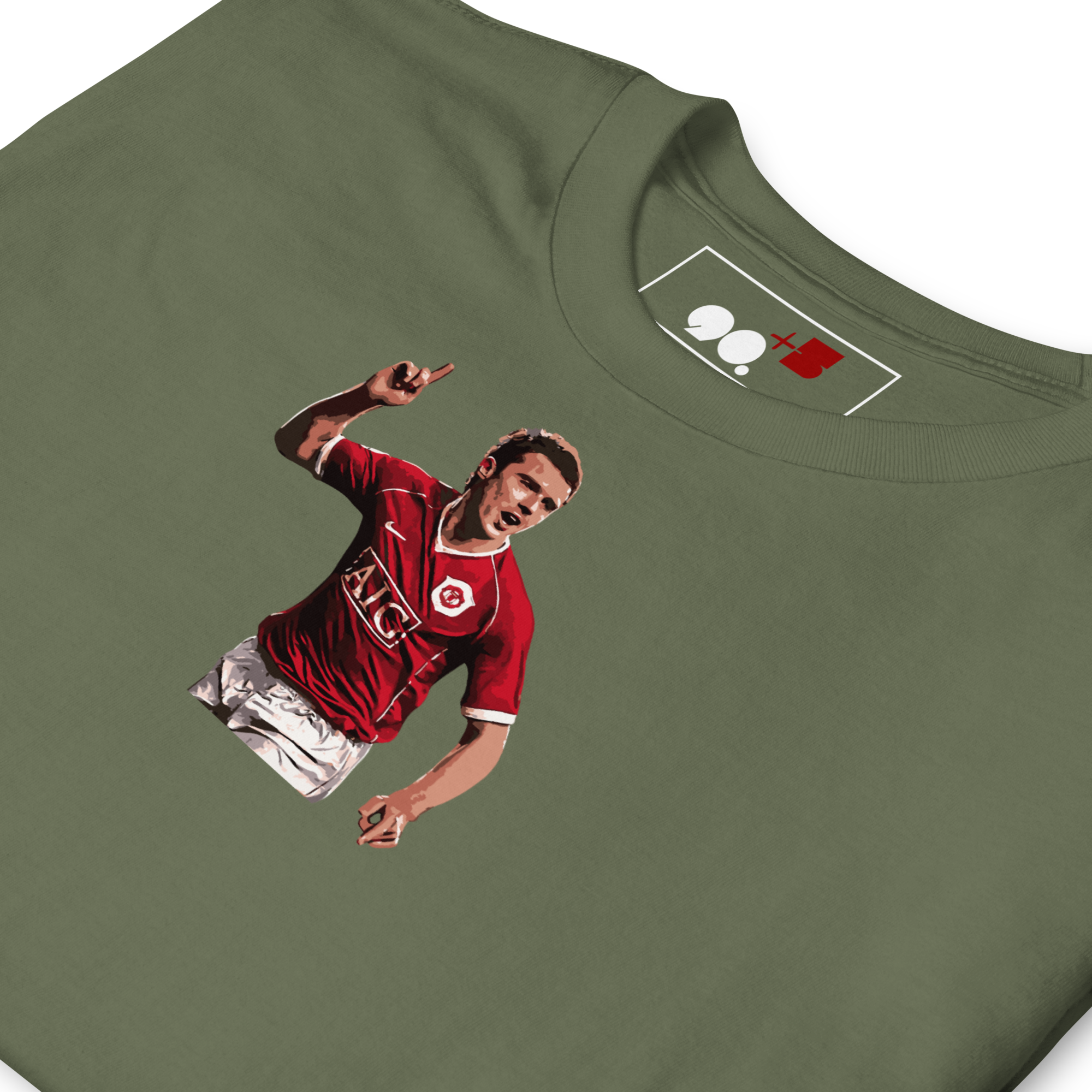 Manchester United - Carrick | Printed Club Classic T-Shirt