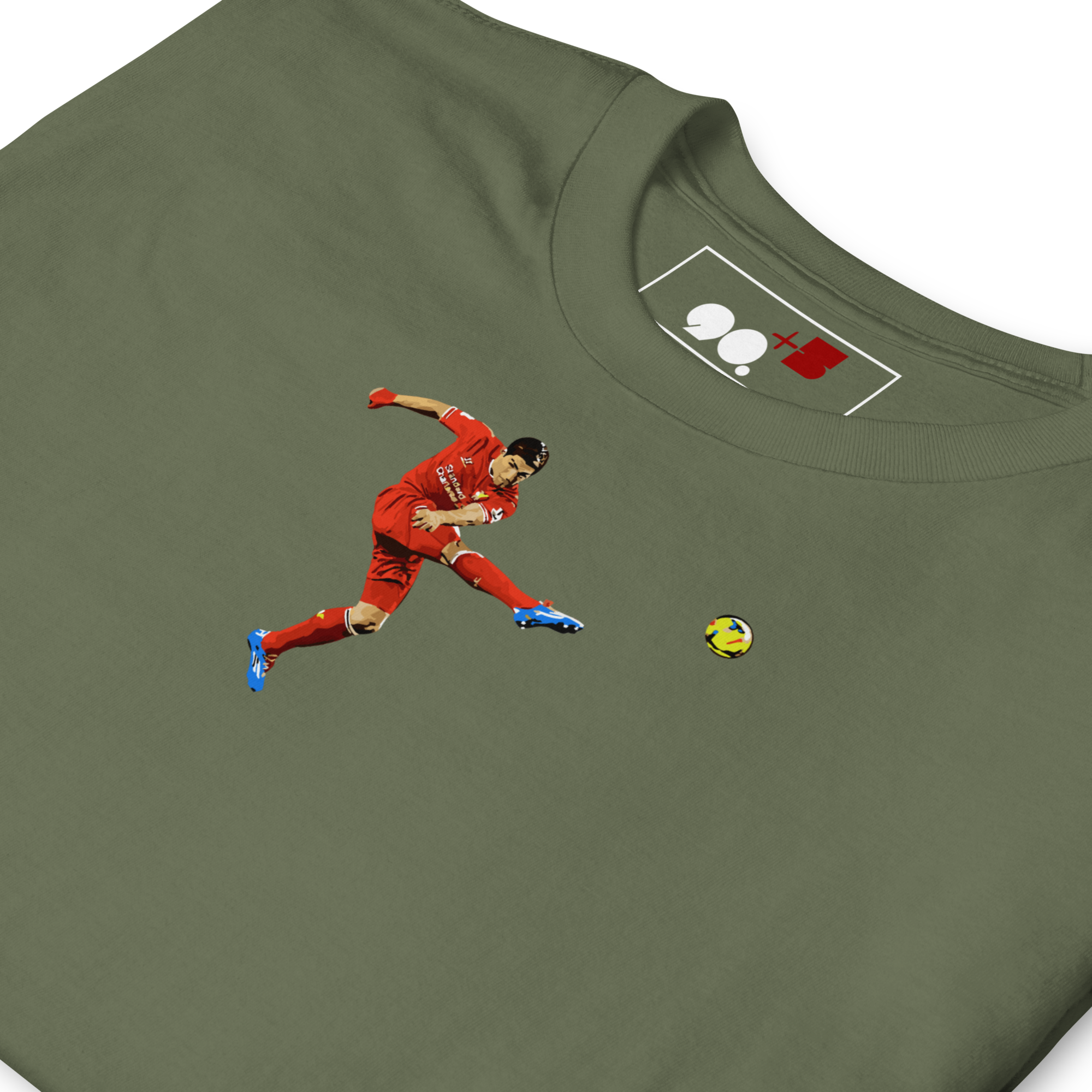 Liverpool - Suárez Volley vs Norwich | Printed Club Classic T-Shirt