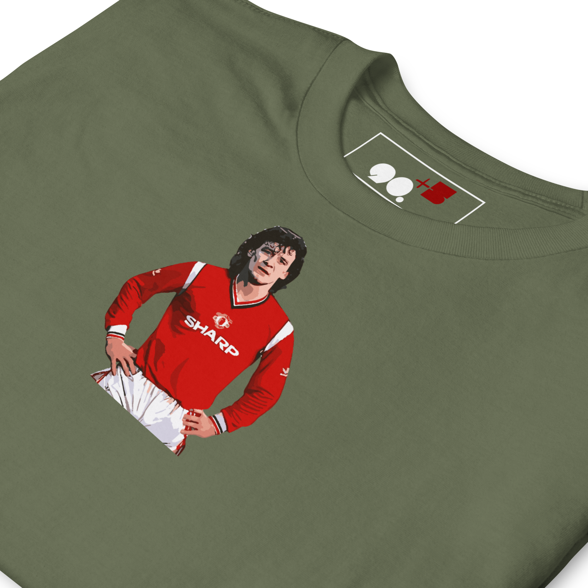 Manchester United - Hughes | Printed Club Classic T-Shirt