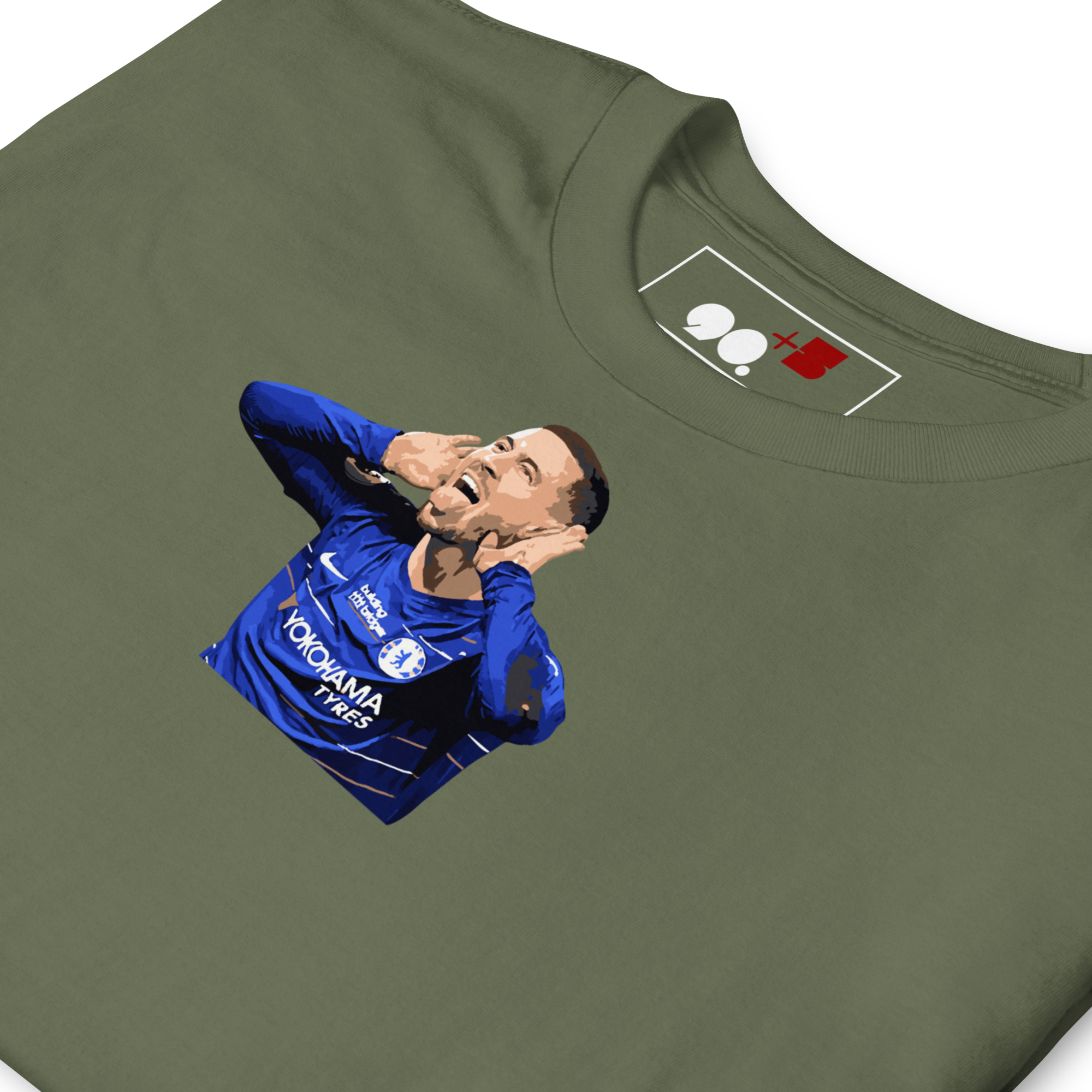 Chelsea - Hazard | Printed Club Classic T-Shirt