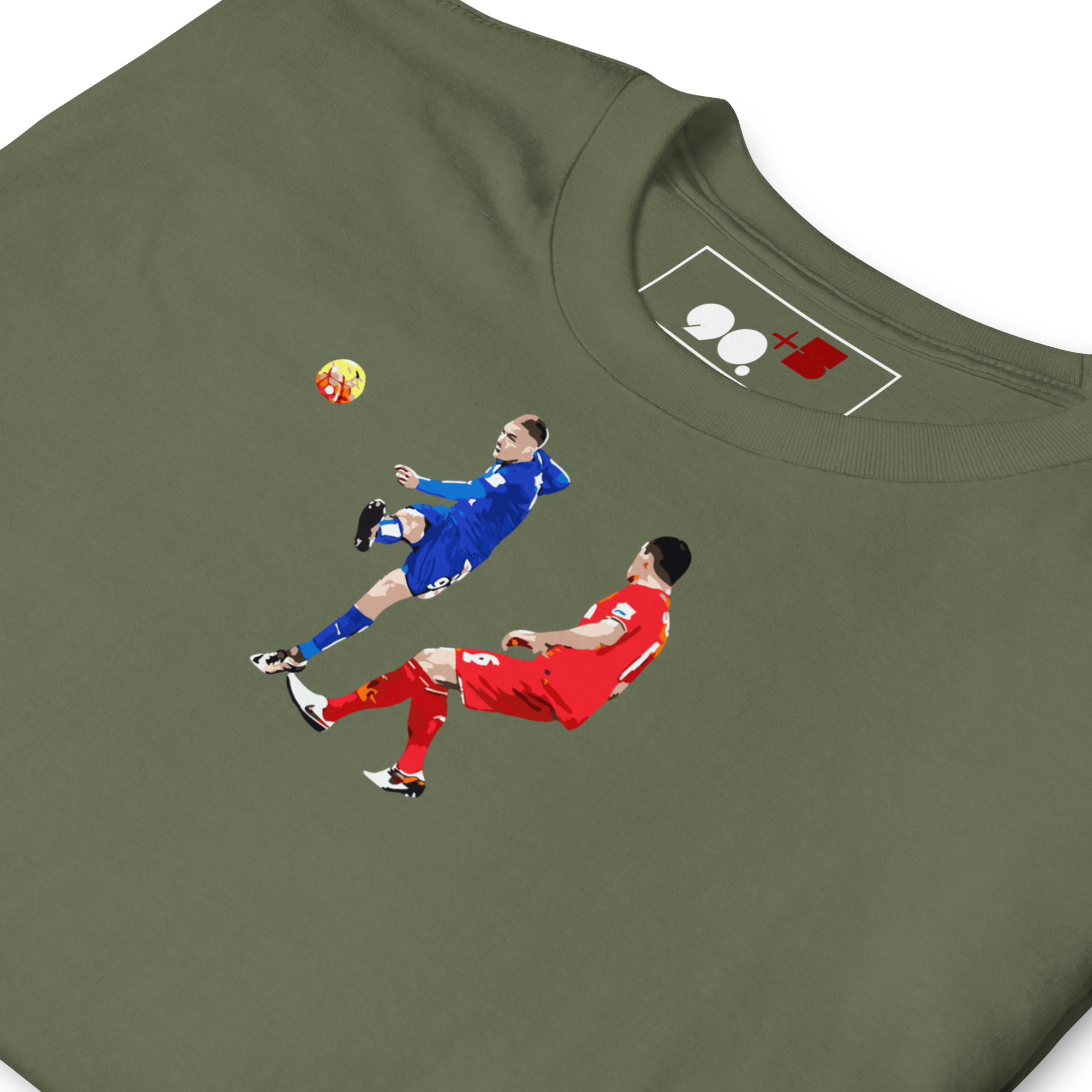 Leicester City - Vardy vs Liverpool | Printed Club Classic T-Shirt