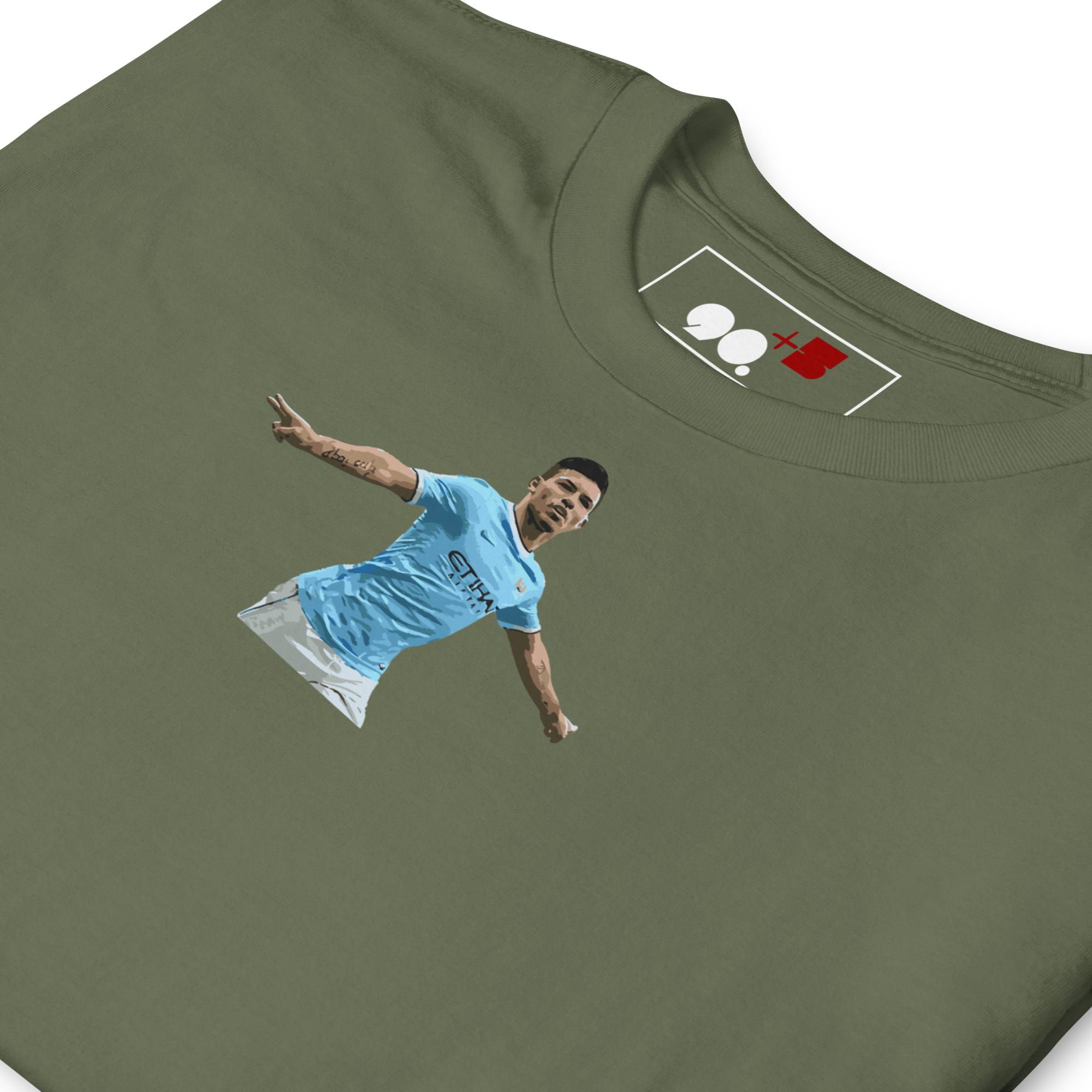 Manchester City - Agüero | Printed Club Classic T-Shirt