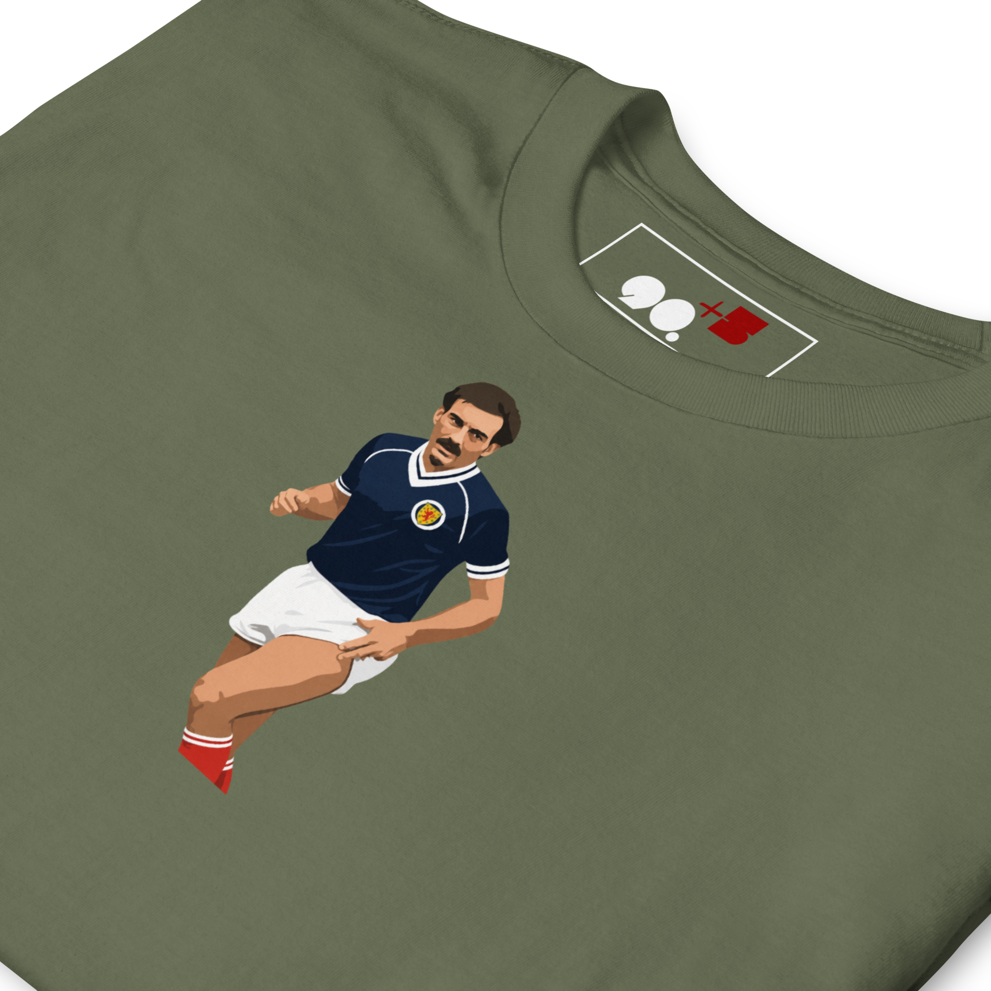 Scotland - Willie Miller | Printed Club Classic T-Shirt