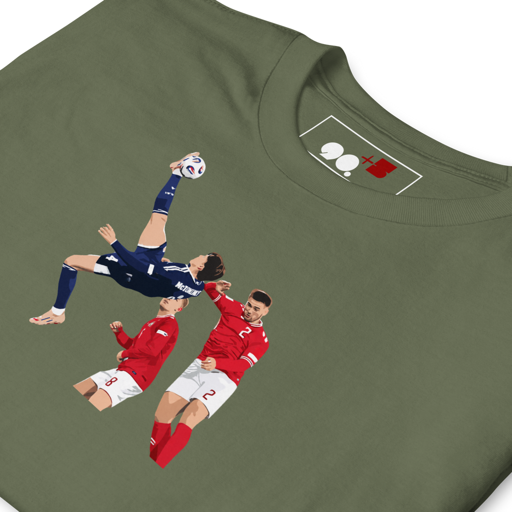 Scotland - McTominay vs Denmark | Printed Club Classic T-Shirt