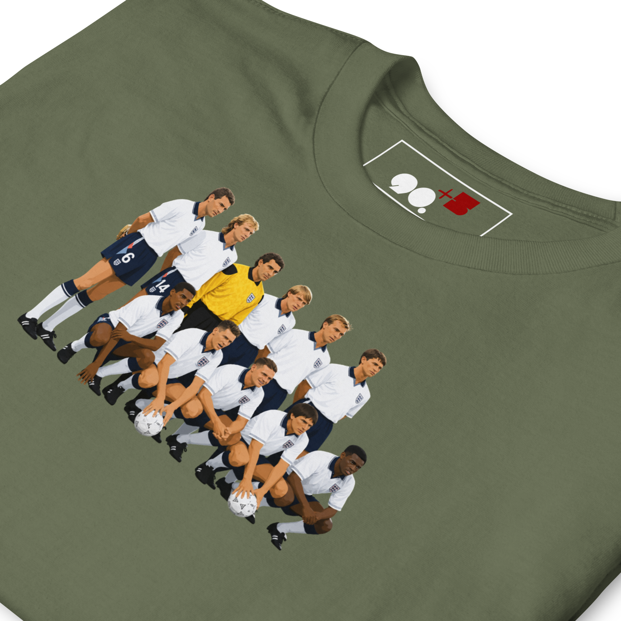 England - Italia '90 | Printed Club Classic T-Shirt