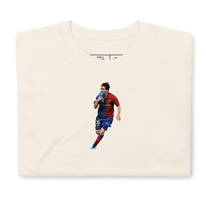 Barcelona - Leo vs Man Utd UCL Final 2009 | Printed Club Classic T-Shirt