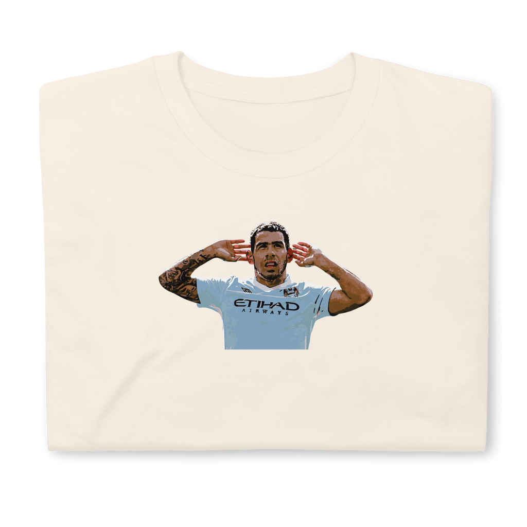 Manchester City - Tevez | Printed Club Classic T-Shirt
