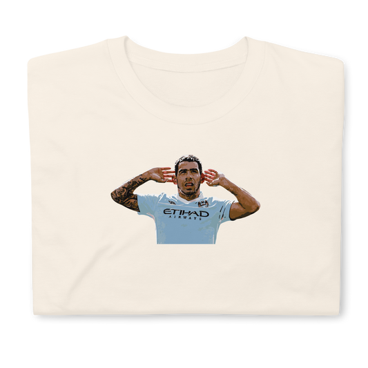 Manchester City - Tevez | Printed Club Classic T-Shirt